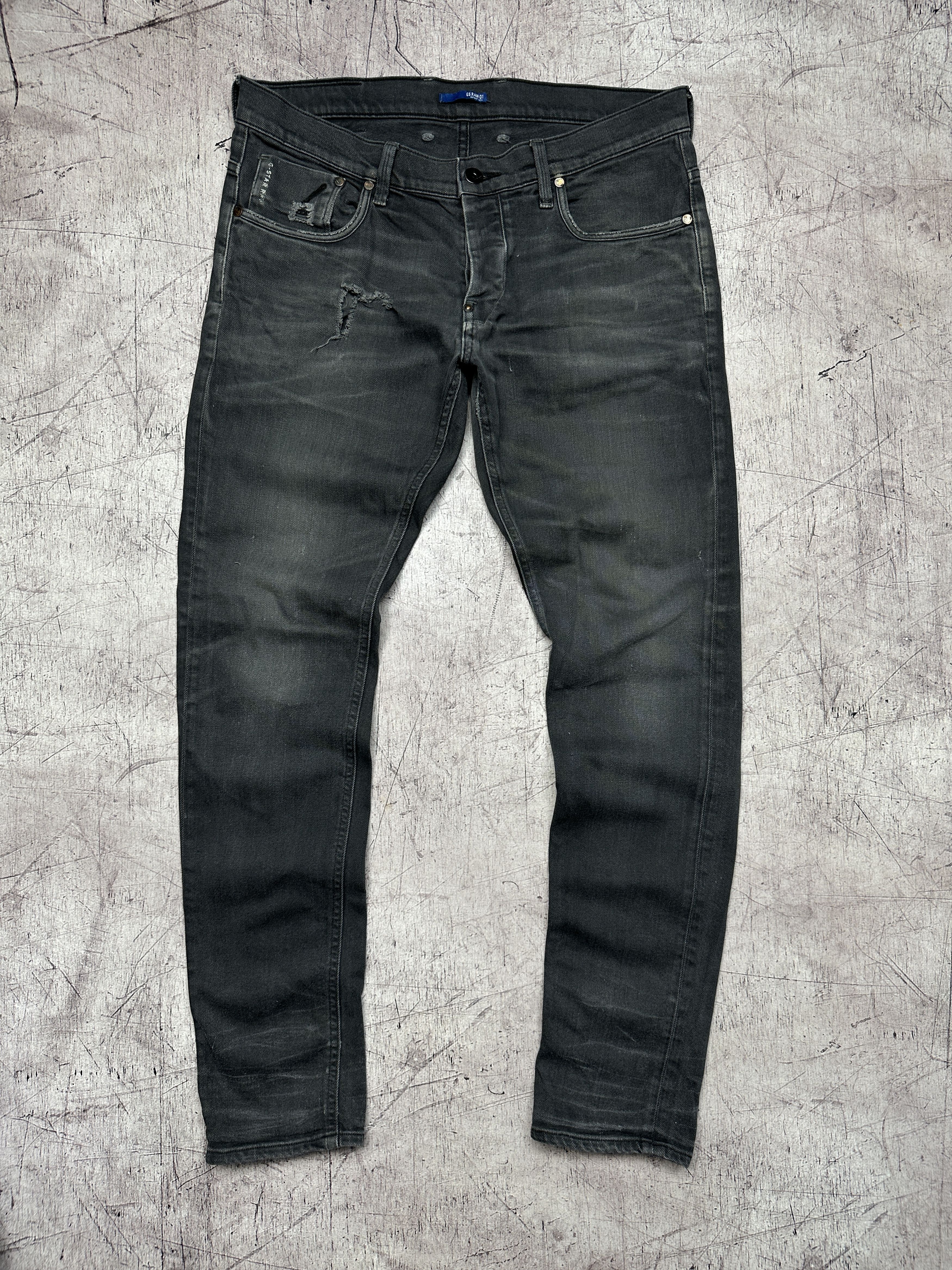 G-Star G Star Raw Defend Super Slim COJ Denim Pants Jeans Size US 34 / EU 50 - 1 Thumbnail