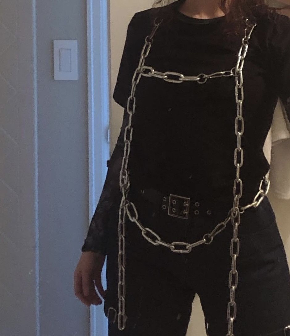 Comme des Garcons CDG Chain Harness T-Shirt Size M / US 6-8 / IT 42-44 - 5 Thumbnail
