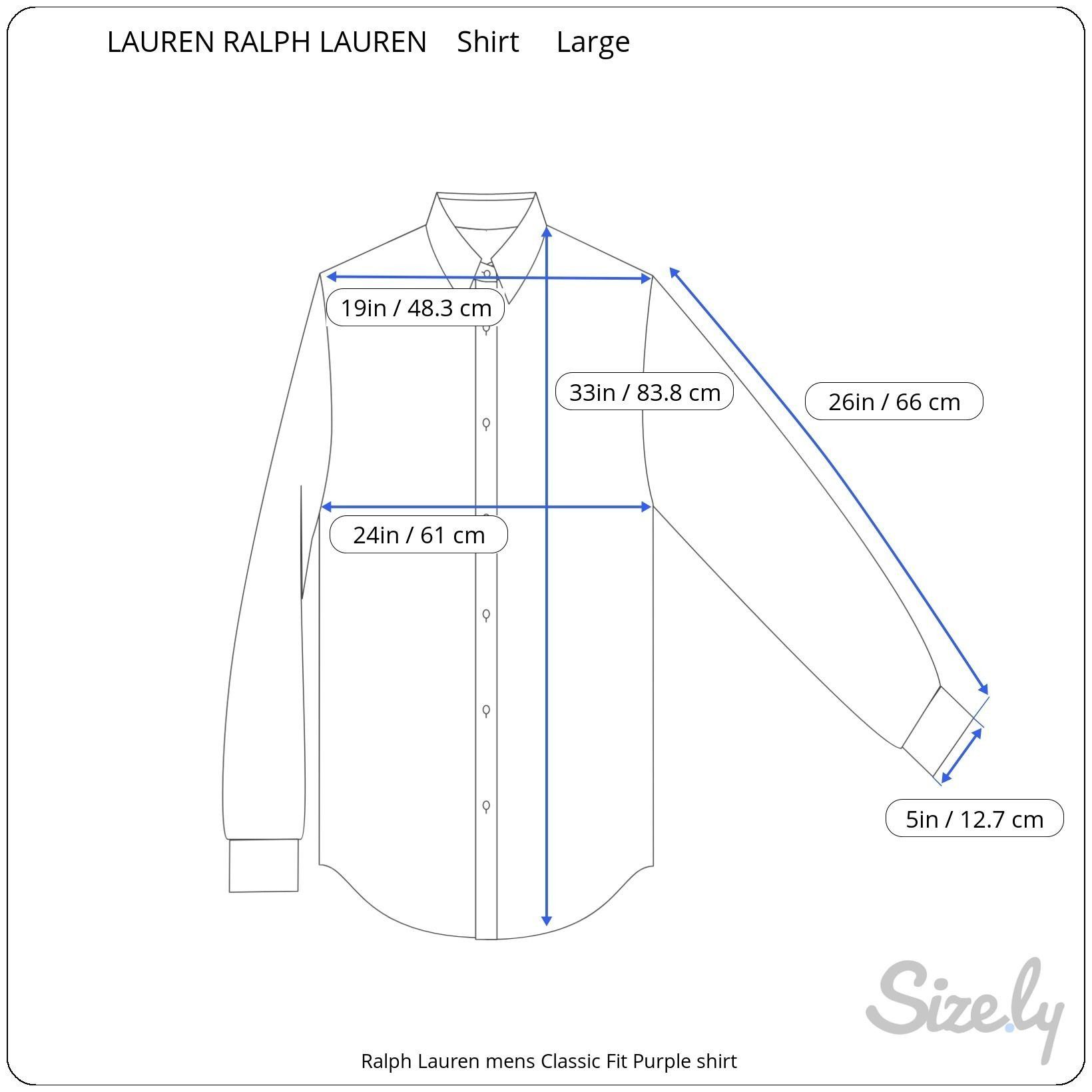Lauren Ralph Lauren Ralph Lauren Classic Fit Non Iron Purple Checked Shirt Large Size US L / EU 52-54 / 3 - 5 Thumbnail