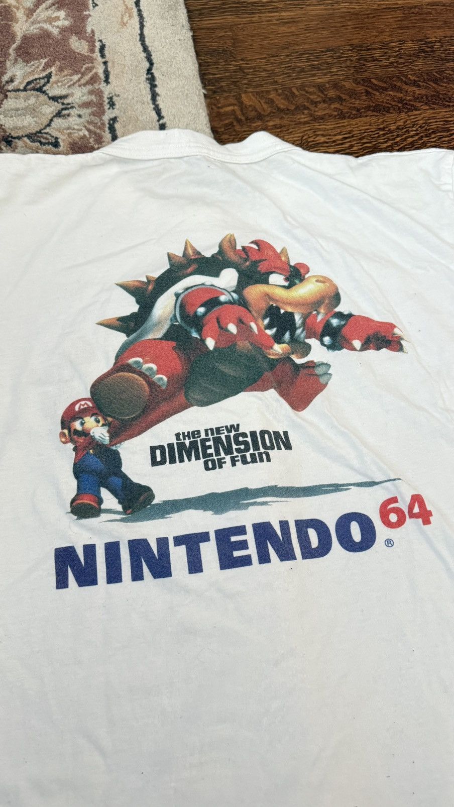 Nintendo × Vintage Nintendo N64 New Dimension Of Fun Vintage T-Shirt Rare Size US XL / EU 56 / 4 - 3 Thumbnail