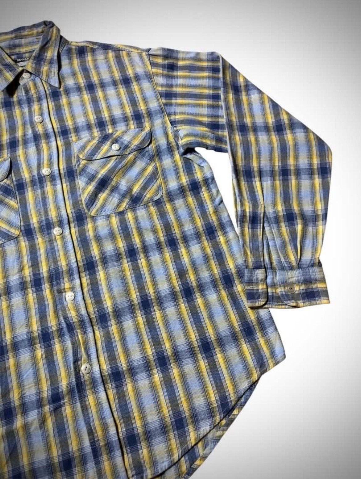 Sugar Cane Sugarcane Flannel Shirt Size US L / EU 52-54 / 3 - 4 Thumbnail