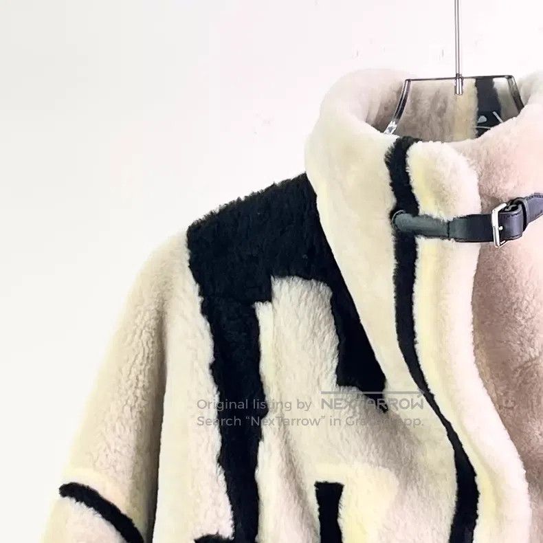 Hermes Hermes H-Print Fur Coat Size XXS / US 00 / IT 34 - 4 Thumbnail