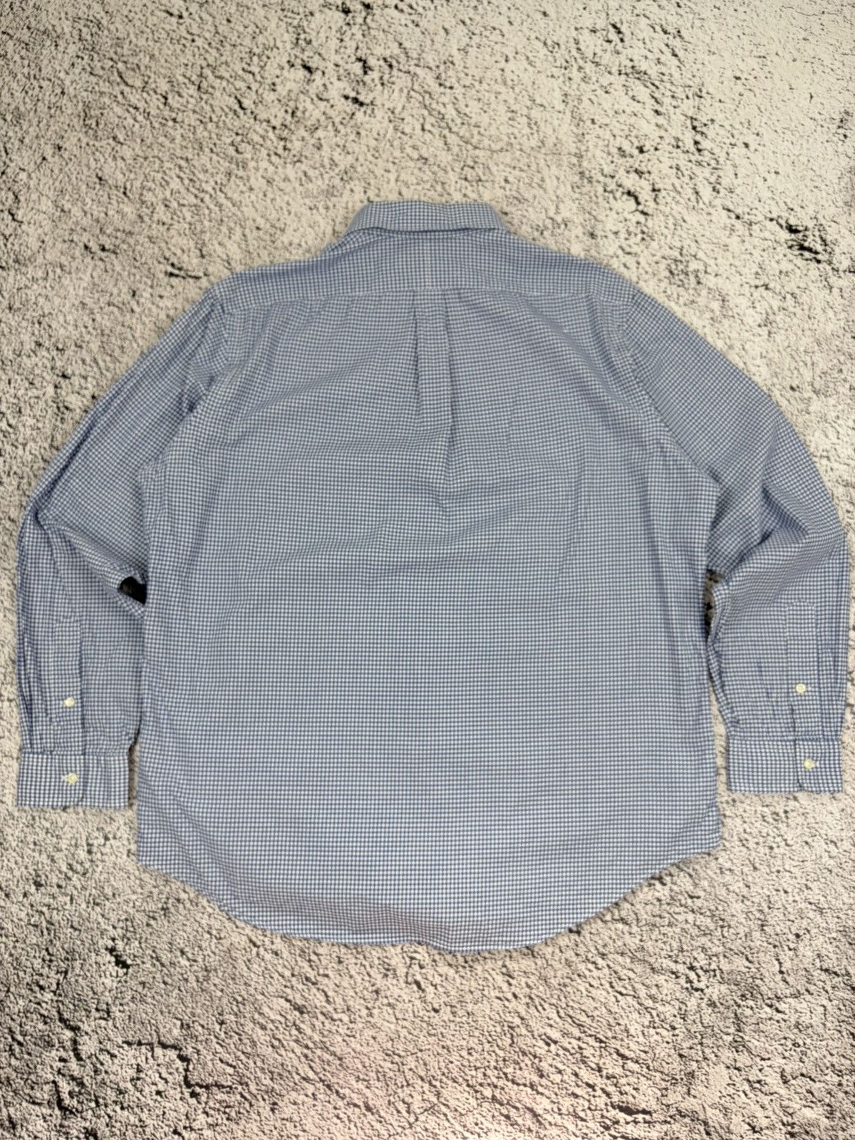 Ralph Lauren Polo Ralph Lauren Blue Gingham Button Down Shirt XL Size US XL / EU 56 / 4 - 10 Thumbnail