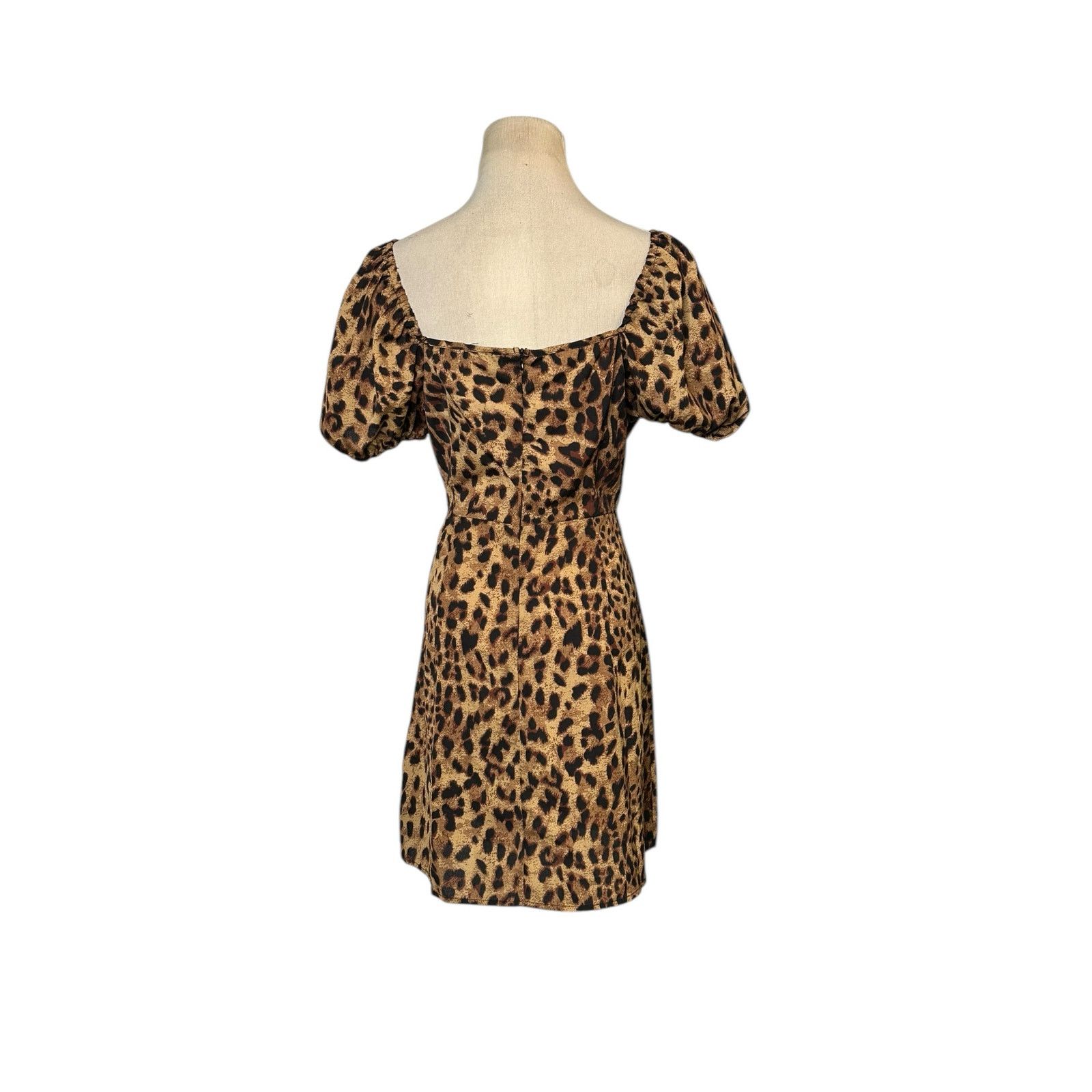 PrettyLittleThing PrettyLittleThing leopard print mini dress size 8 Size M / US 6-8 / IT 42-44 - 10 Thumbnail