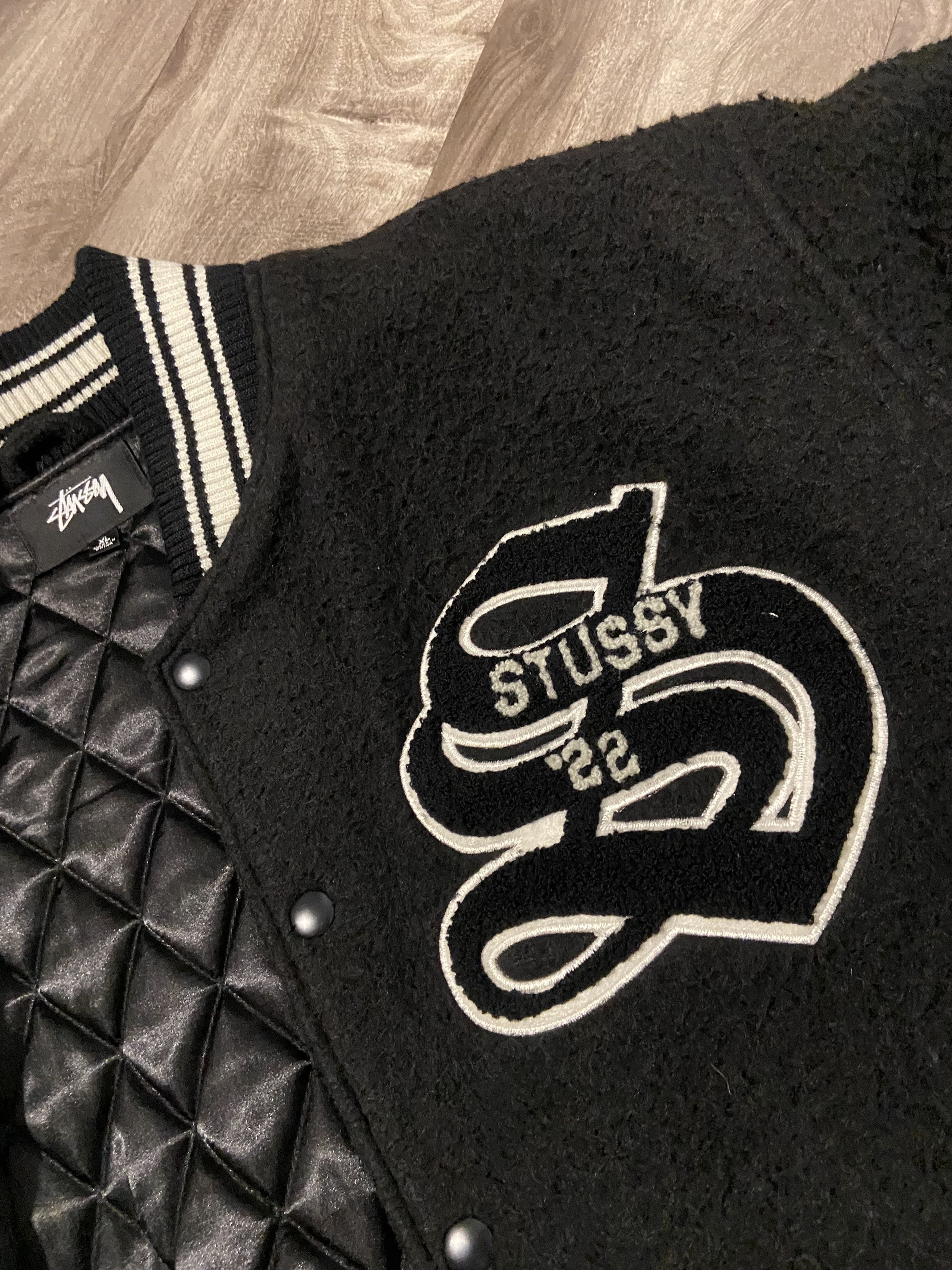 Stussy Stussy Casentino Wool Varsity Jacket Size US XL / EU 56 / 4 - 3 Thumbnail