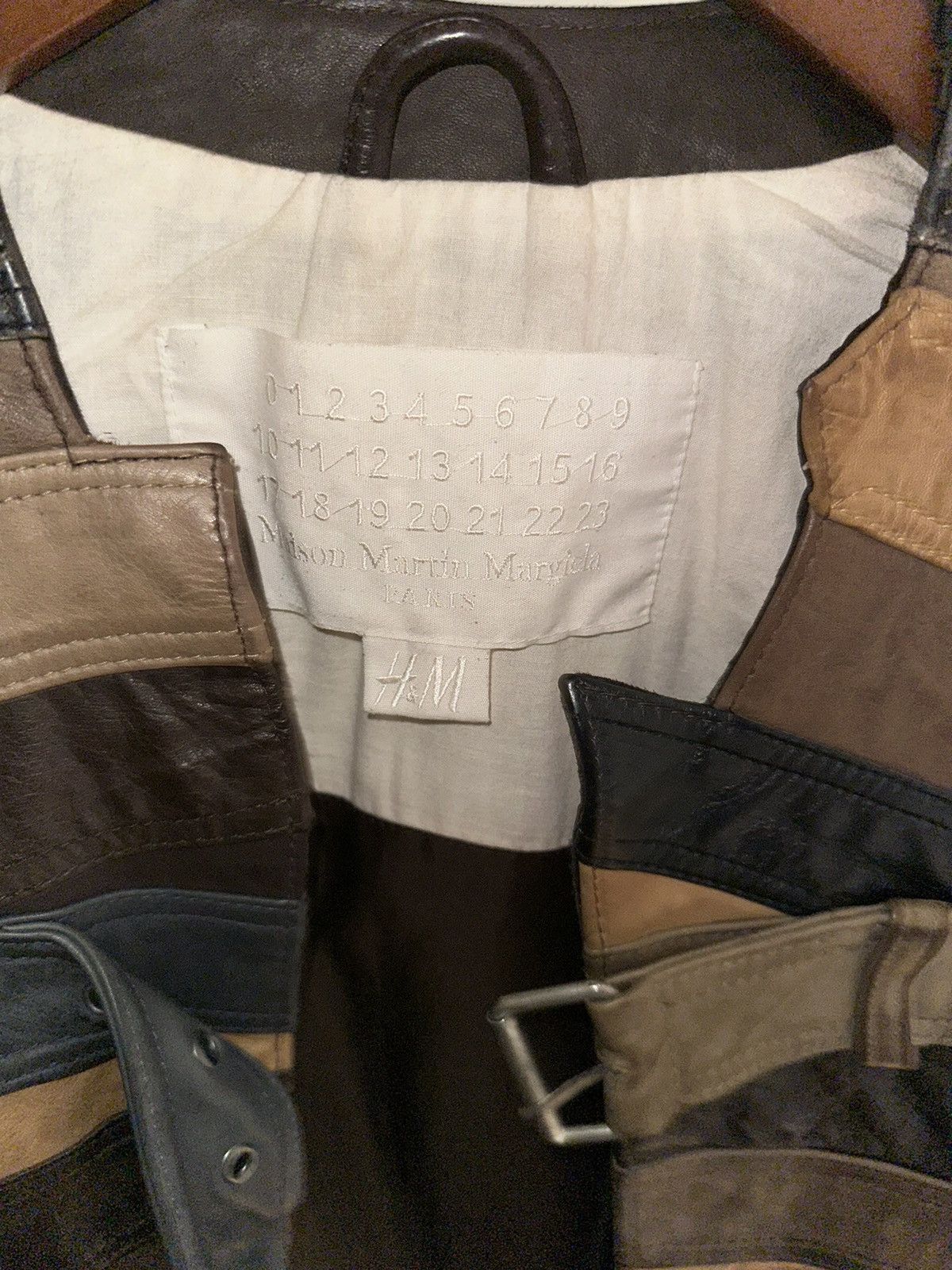Maison Margiela x H&M Leather Belted Jacket