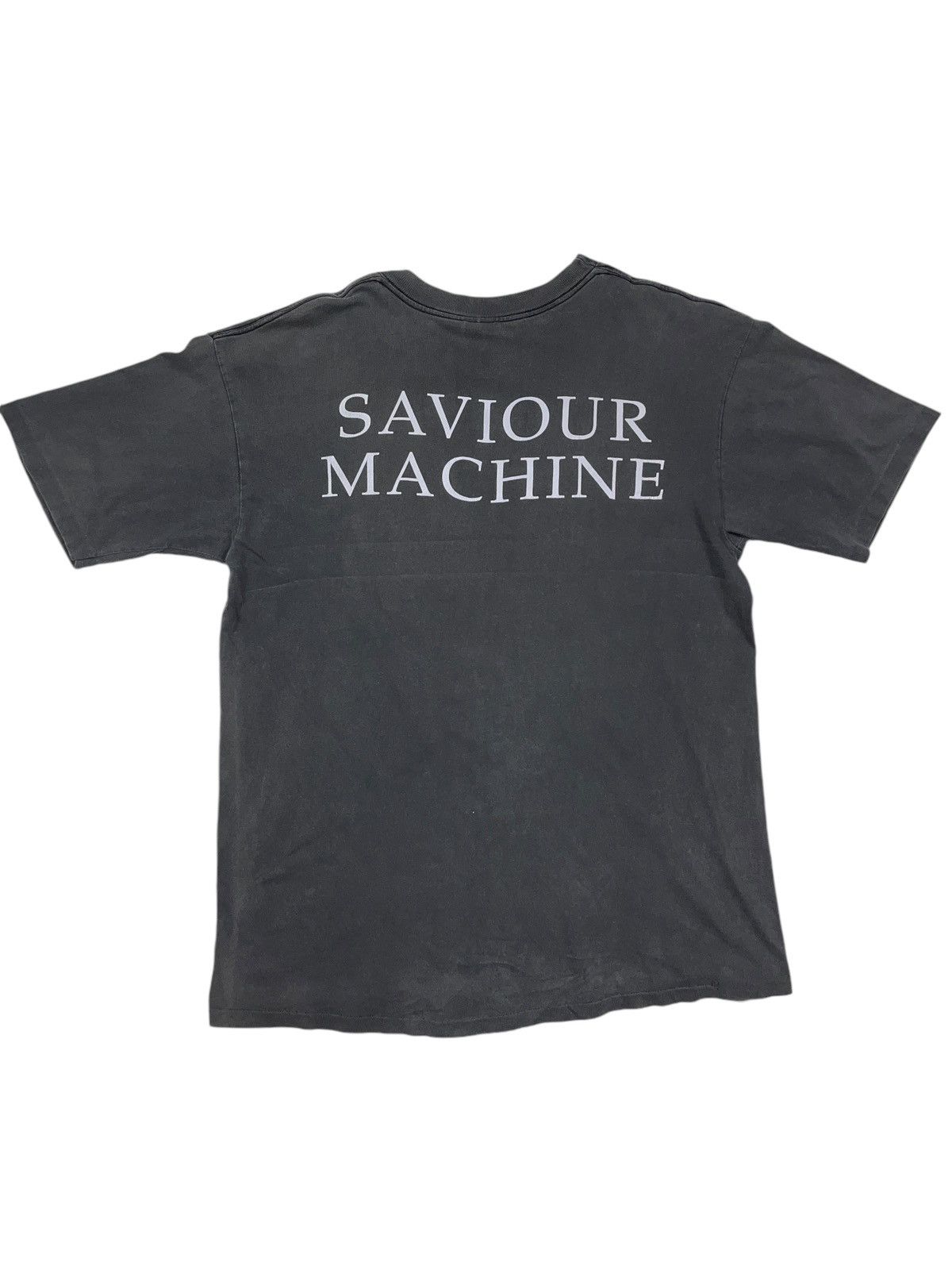 Band Tees × Vintage Vintage 90s Saviour Machine Christian Metal Band T-shirt Size US XL / EU 56 / 4 - 2 Thumbnail
