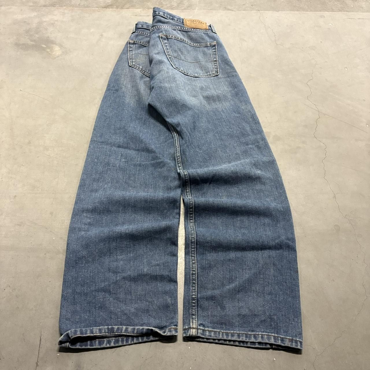 Levi's Crazy Vintage Y2K/2000s Baggy Levis Skater Style Dark Wash Denim Jeans! Size US 34 / EU 50 - 6 Thumbnail