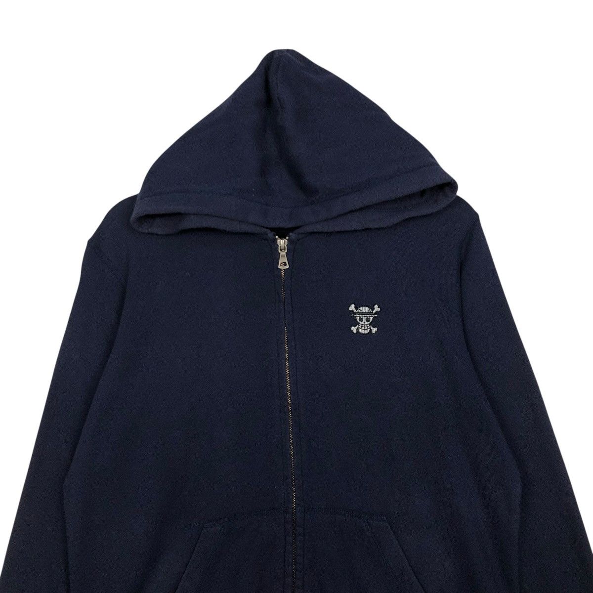 Japanese Brand 🔥VINTAGE ZIPPER HOODIE SWEATER UNIQLO X ONE PIECE CARTOON Size US L / EU 52-54 / 3 - 5 Thumbnail