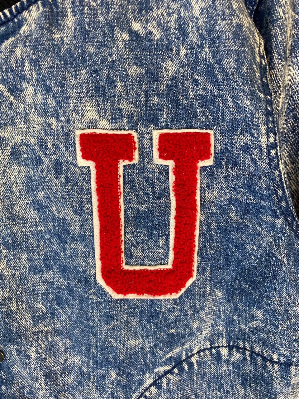 Japanese Brand vintage japanese brands denim varsity jacket style Size US M / EU 48-50 / 2 - 2 Thumbnail