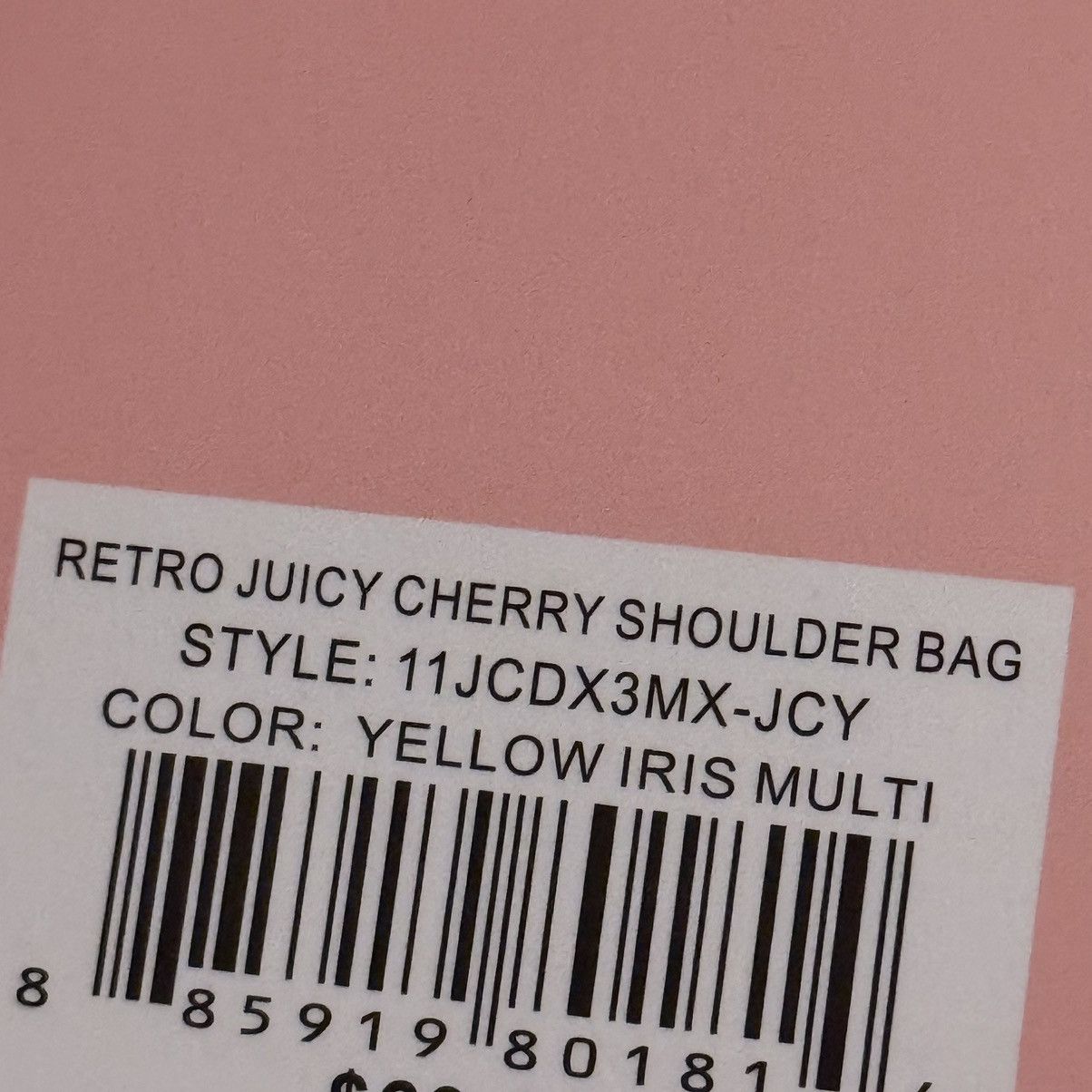 Juicy Couture Juicy Couture Retro Cherry shoulder bag Size ONE SIZE - 5 Thumbnail