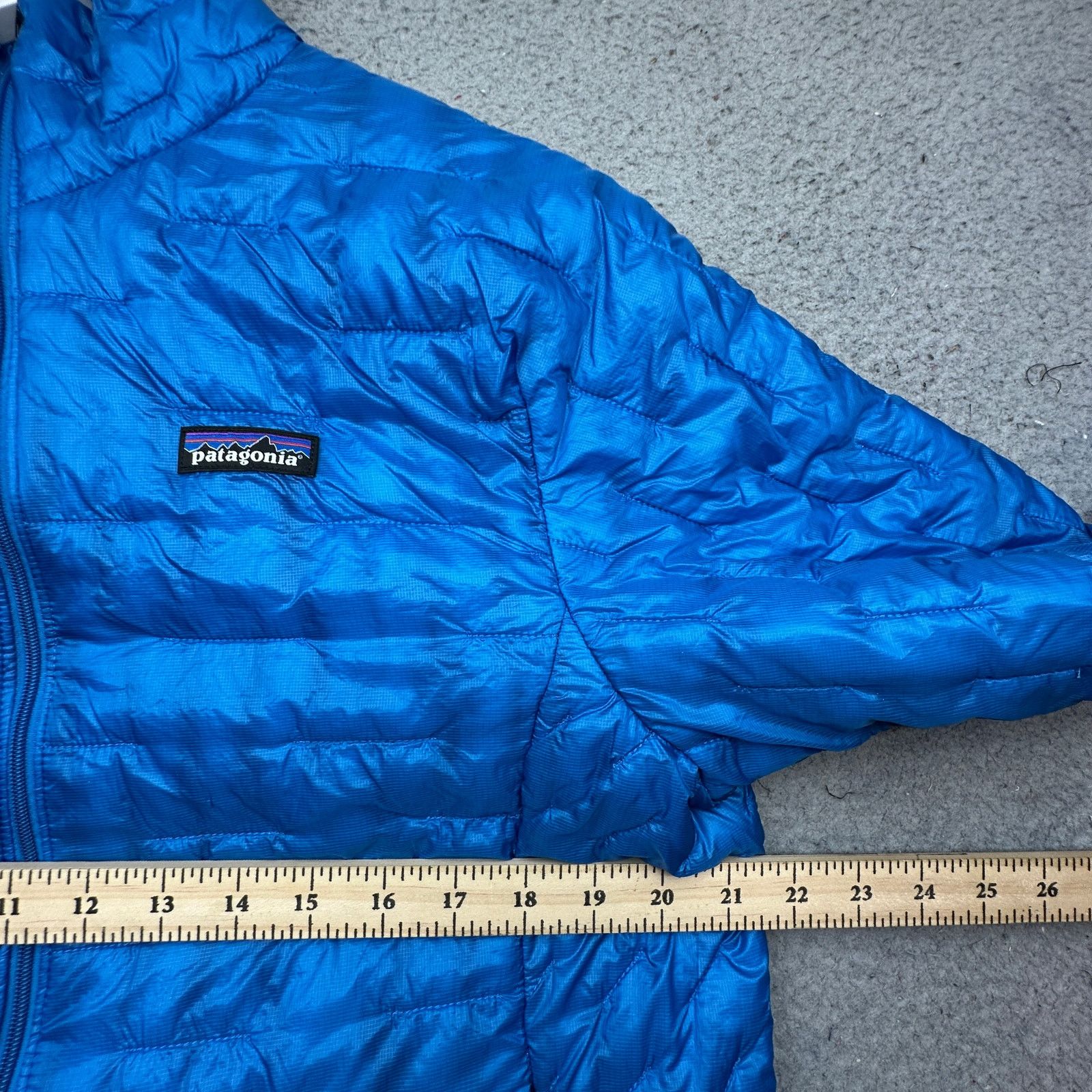Patagonia Patagonia 84070 Micro Puff Blue Jacket Womens XL Puffer Size XL / US 12-14 / IT 48-50 - 5 Thumbnail