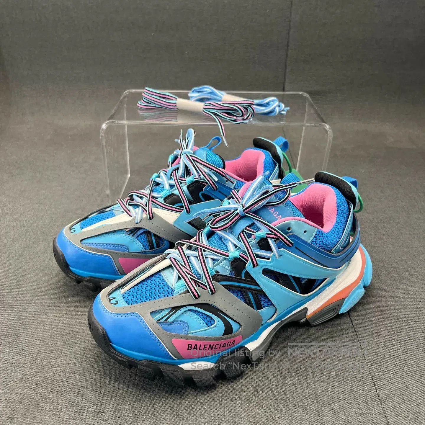 Balenciaga Multi-Color Athletic Sneakers Size 9. Size US 9 / EU 42 - 1 Thumbnail