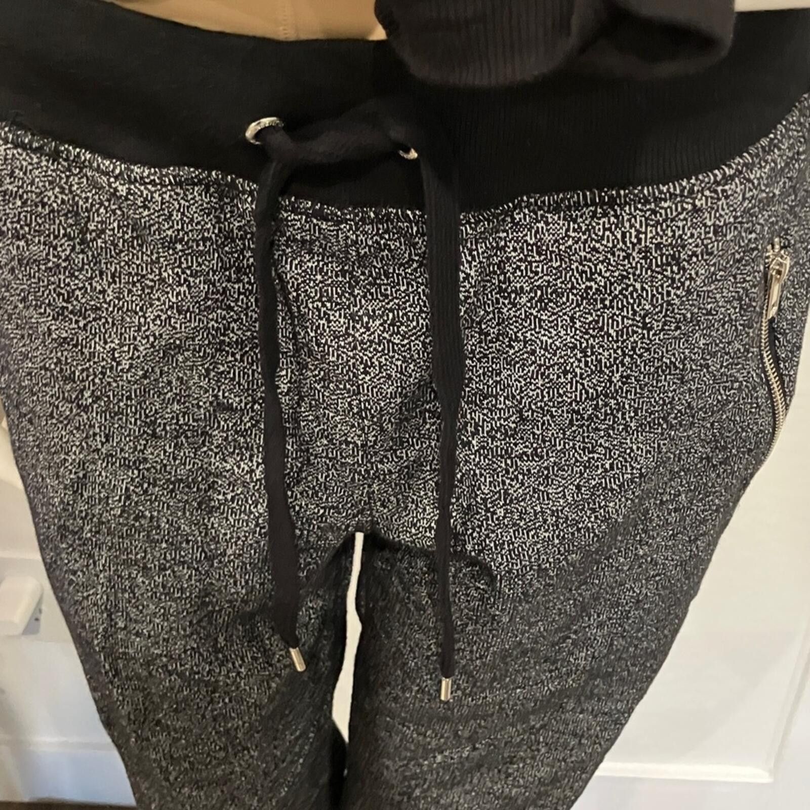 Other GreenTea Black and Gray Track Pants Size 36" / US 14 / IT 50 - 7 Thumbnail