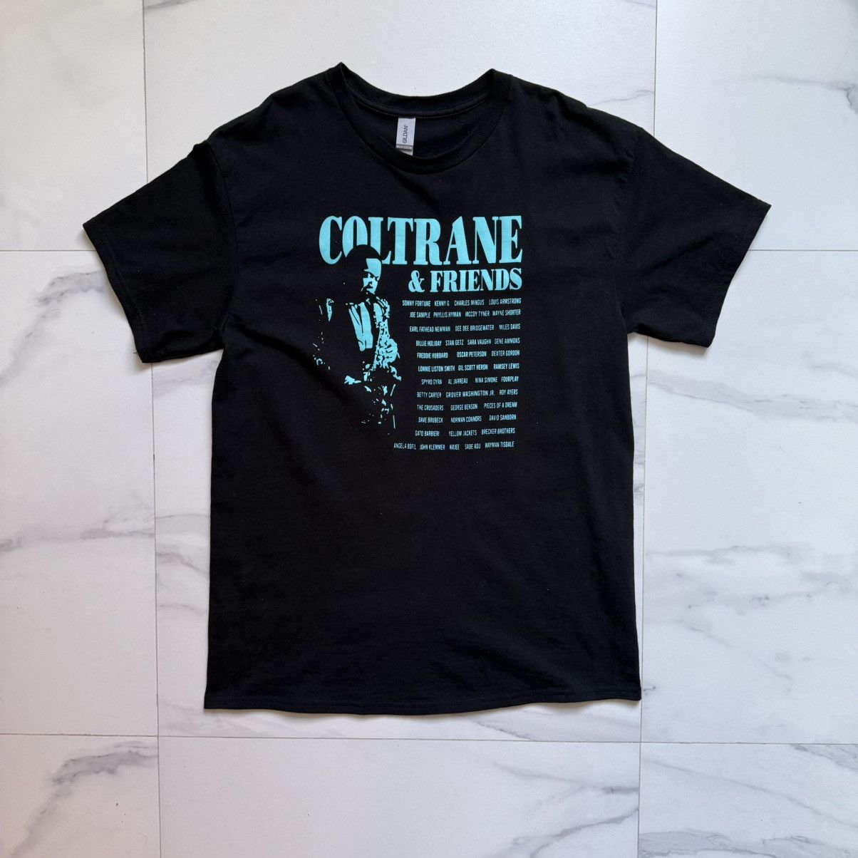 Band Tees × Vintage Rare! 2014 John Coltrane & Friends T-Shirt Size US L / EU 52-54 / 3 - 2 Thumbnail