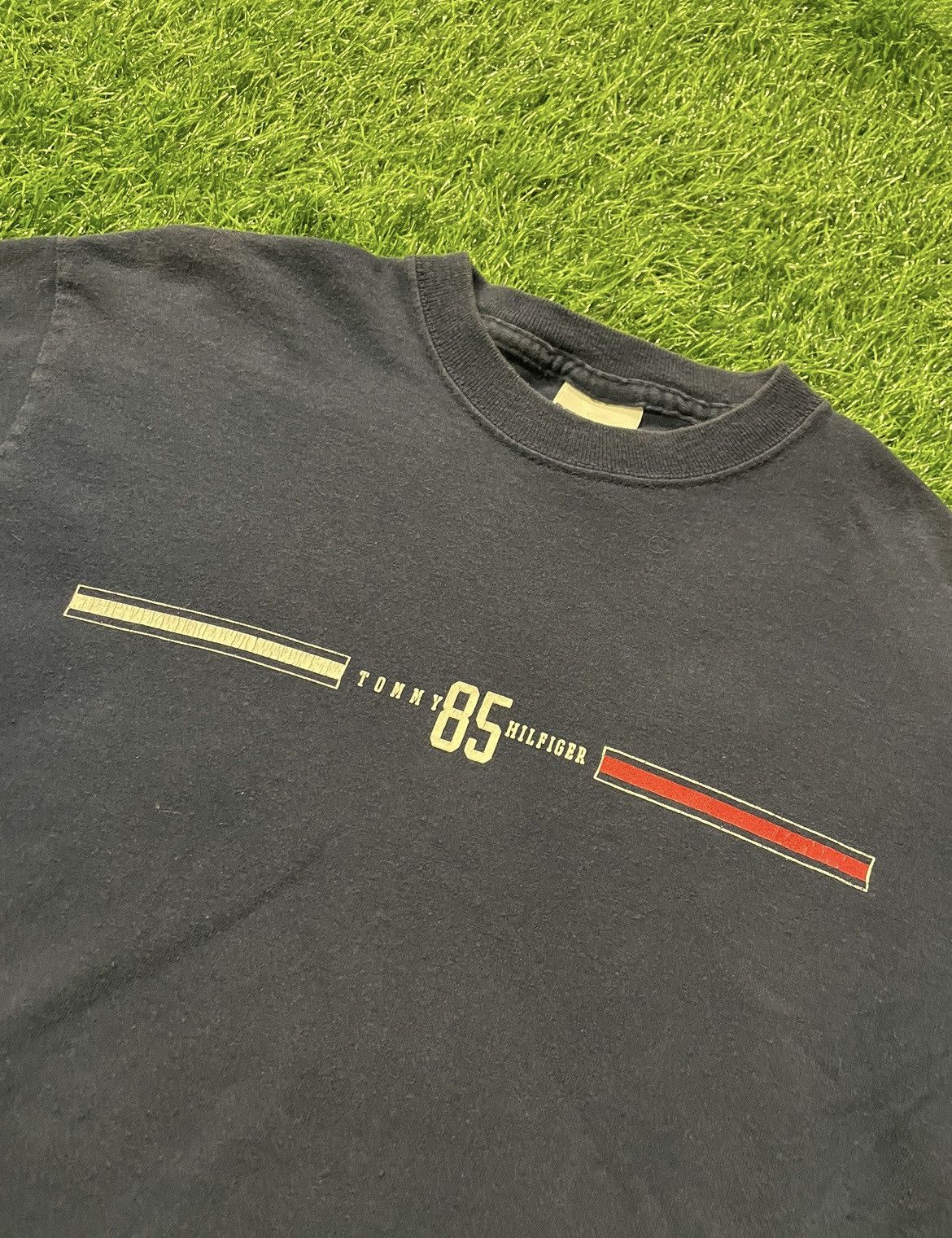 Tommy Hilfiger × Vintage vintage Tommy Hilfiger Long sleeve Size Youth Medium Size US XS / EU 42 / 0 - 3 Thumbnail
