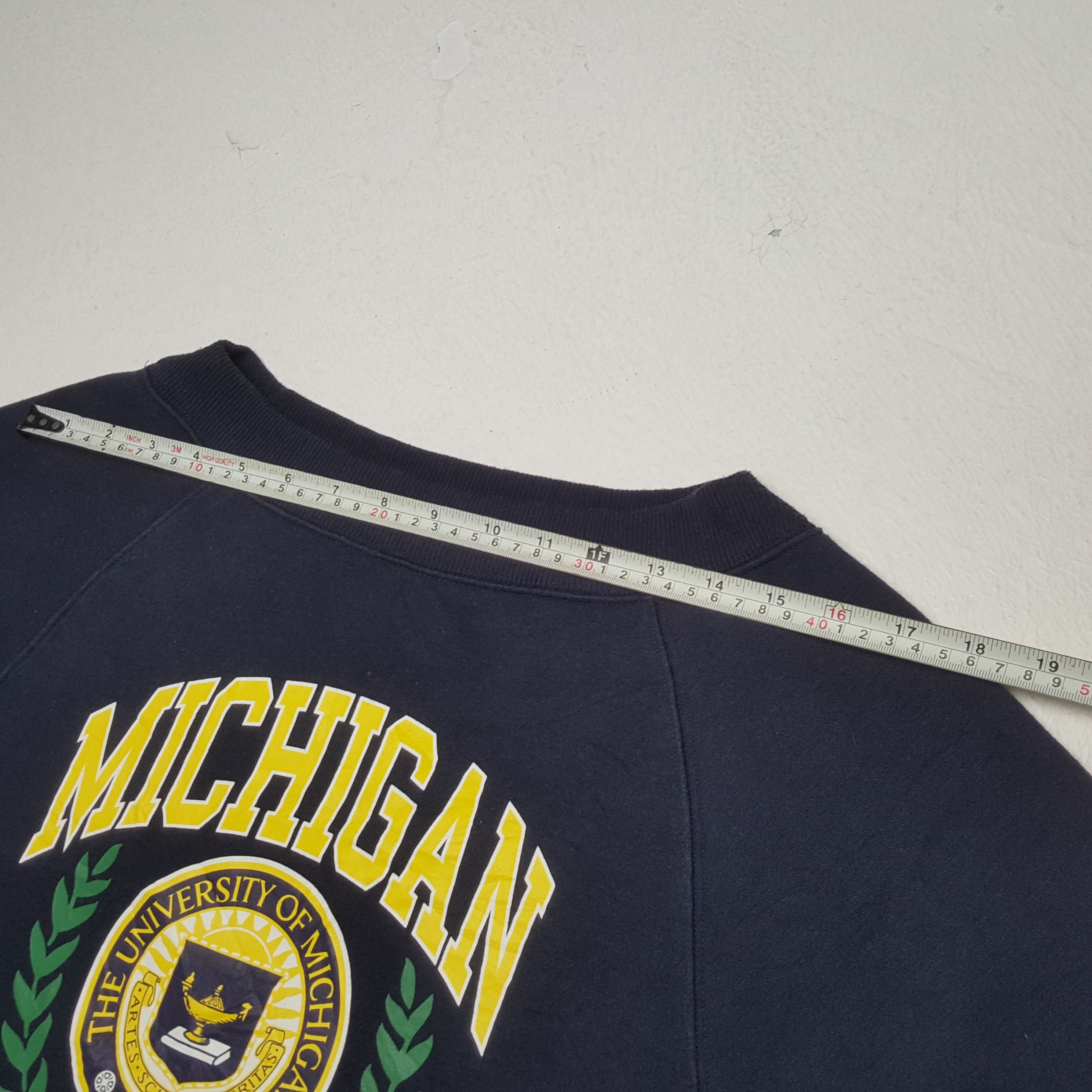 Vintage × Wolverine Vintage UNIVERSITY OF MICHIGAN WOLVERINES Promo Sweatshirts Size XS / US 0-2 / IT 36-38 - 6 Thumbnail