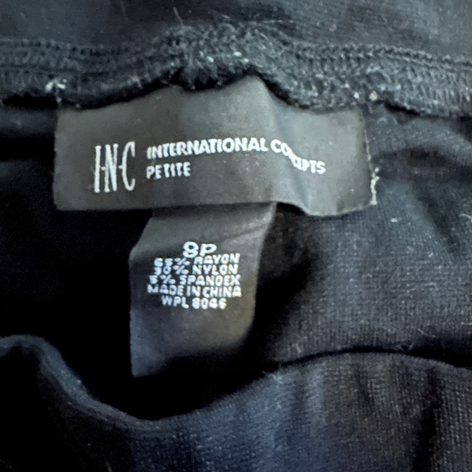 Designer Black Full Length Leggings Size 30" / US 8 / IT 44 - 7 Thumbnail