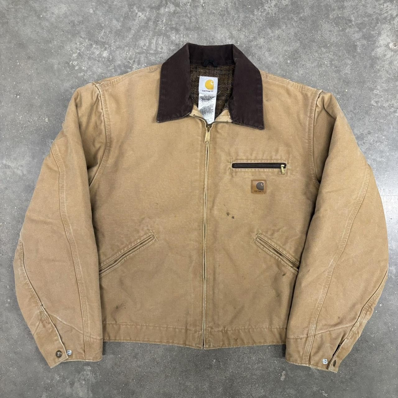 Carhartt Vintage Y2K Carhartt J97CML Detroit jacket Size US L / EU 52-54 / 3 - 1 Thumbnail