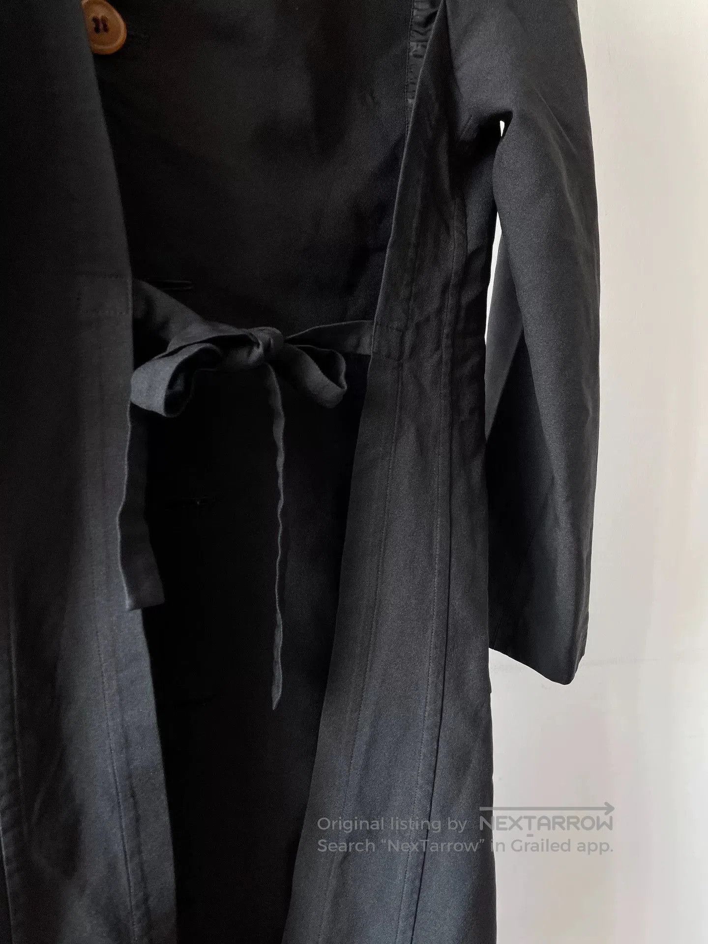 Comme des Garcons Comme des Garçons Backless Strap Trench Coat. Size S / US 4 / IT 40 - 4 Thumbnail