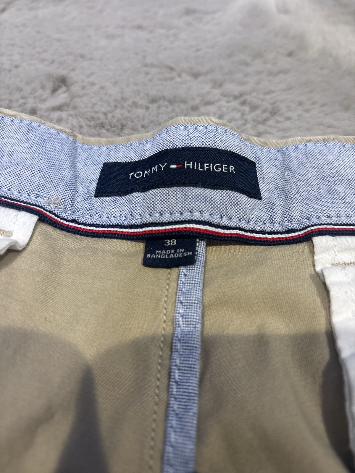 Tommy Hilfiger Tommy Hilfiger Men’s Khaki Chino Shorts Size 38 bin0031 Size US 38 / EU 54 - 2 Thumbnail