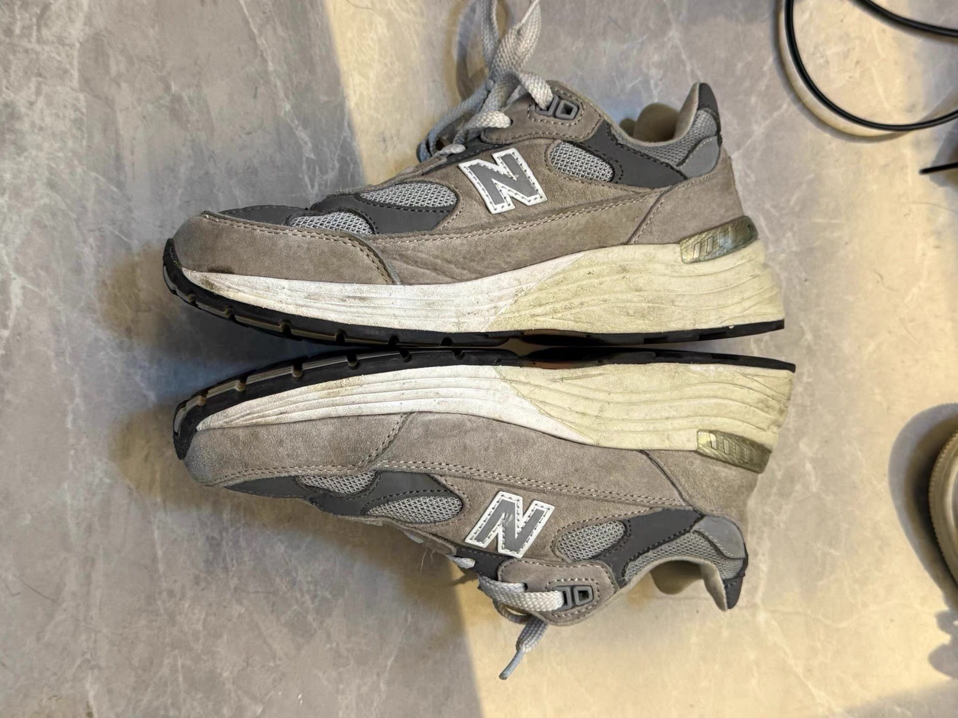 New Balance New Balance 992 OG Grey Ｑ20 Size US 5 / EU 37 - 2 Thumbnail