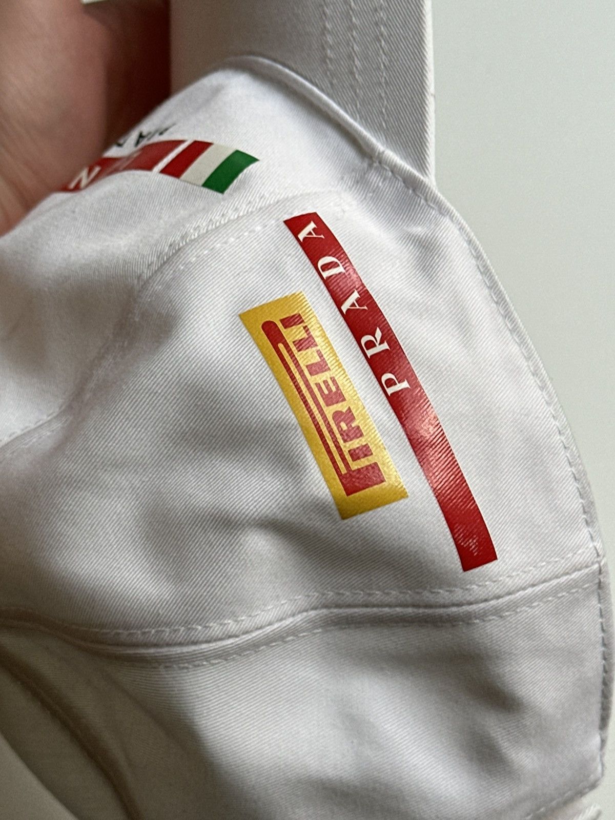 Prada Prada Luna Rossa Vintage Rare 00s Luxury Red Tab Cap Size ONE SIZE - 8 Thumbnail