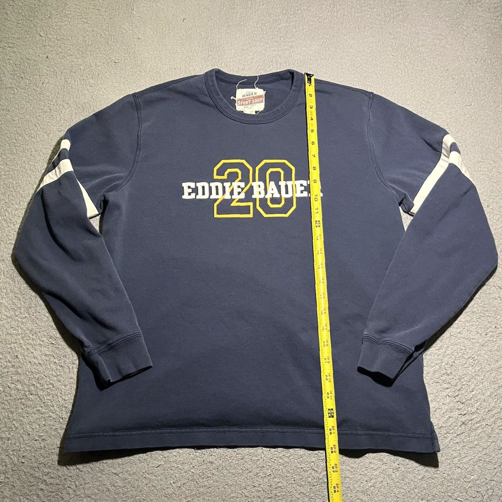 Eddie Bauer Eddie Bauer Mens Medium Long Sleeve Crewneck Embroidered Size US M / EU 48-50 / 2 - 2 Thumbnail