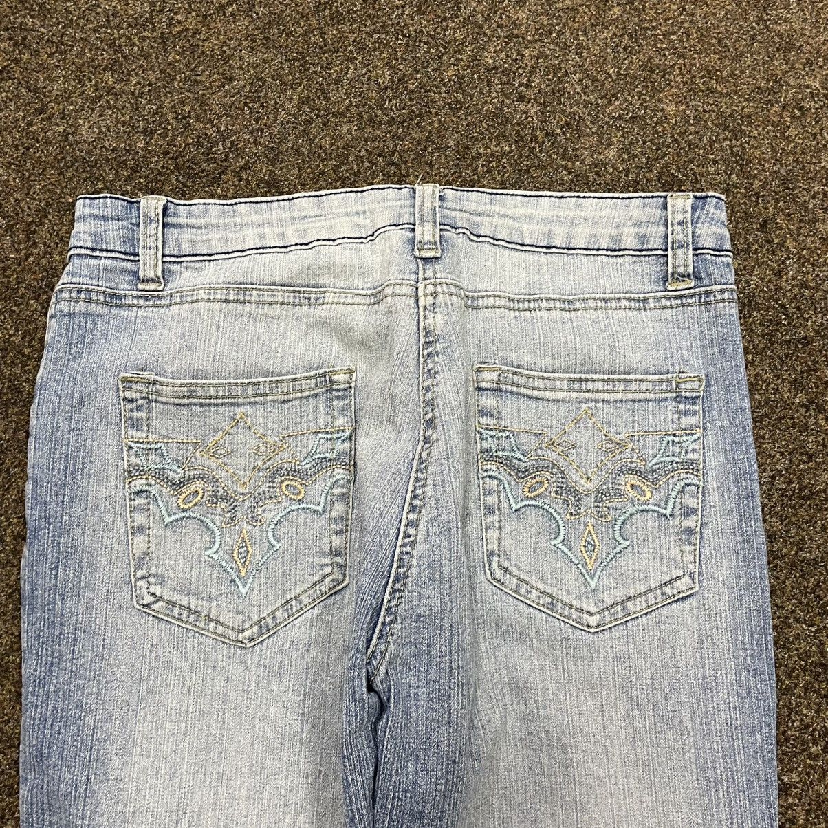 Vintage Y2K Vintage FCUK Bootcut Jeans Faded Distressed Streetwear W Size 30" / US 8 / IT 44 - 3 Thumbnail