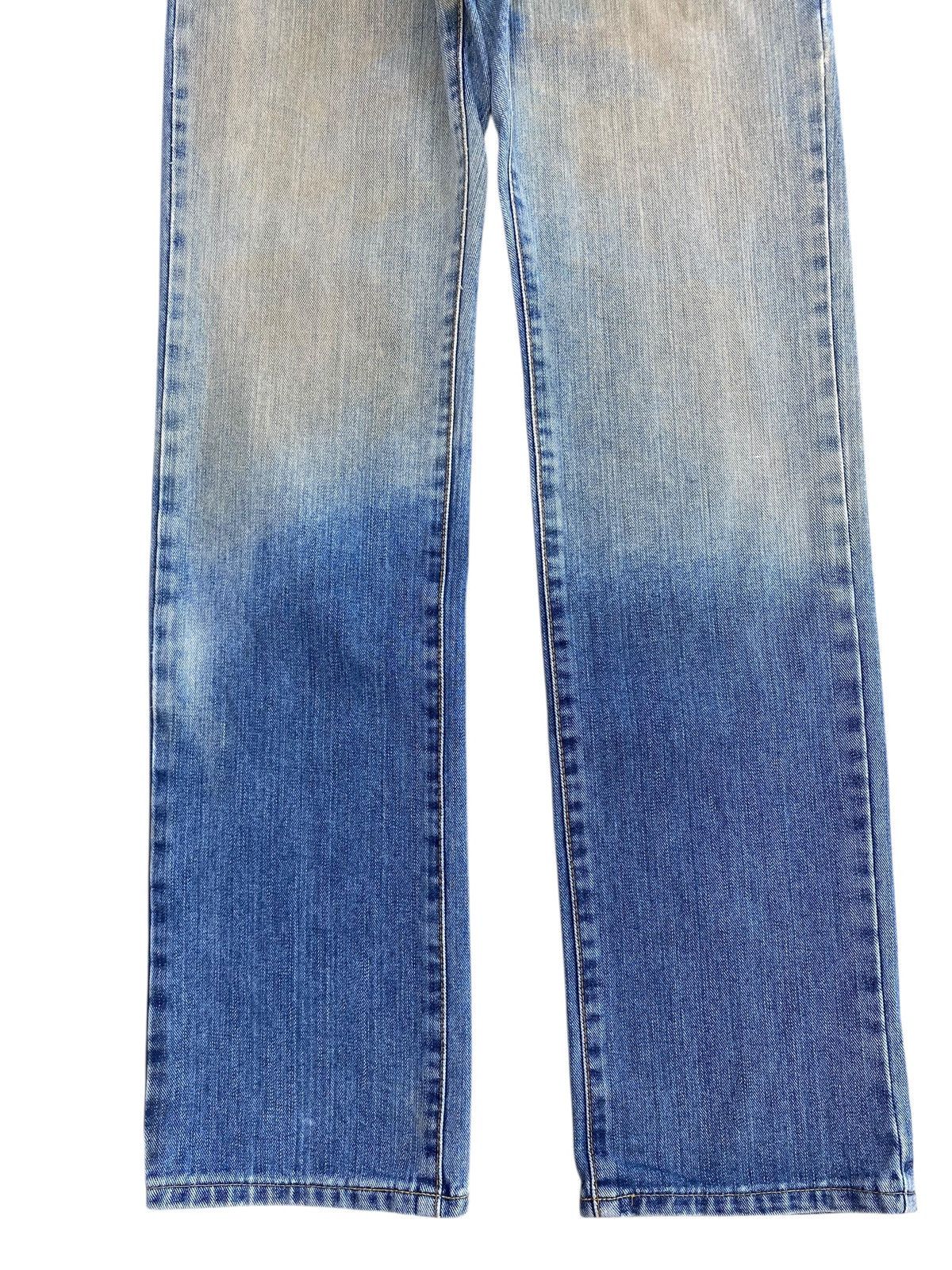 Edwin Edwin Blue Faded Wash Style Loose Straight Cut Jeans Size US 30 / EU 46 - 9 Thumbnail