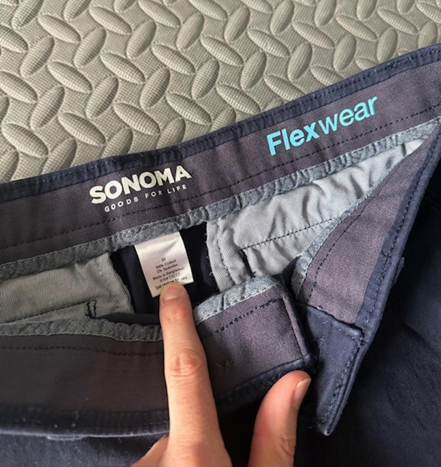 Sonoma Sonoma Goods For Life Shorts 32 Mens Flexwear Flat Front Size US 32 / EU 48 - 3 Thumbnail