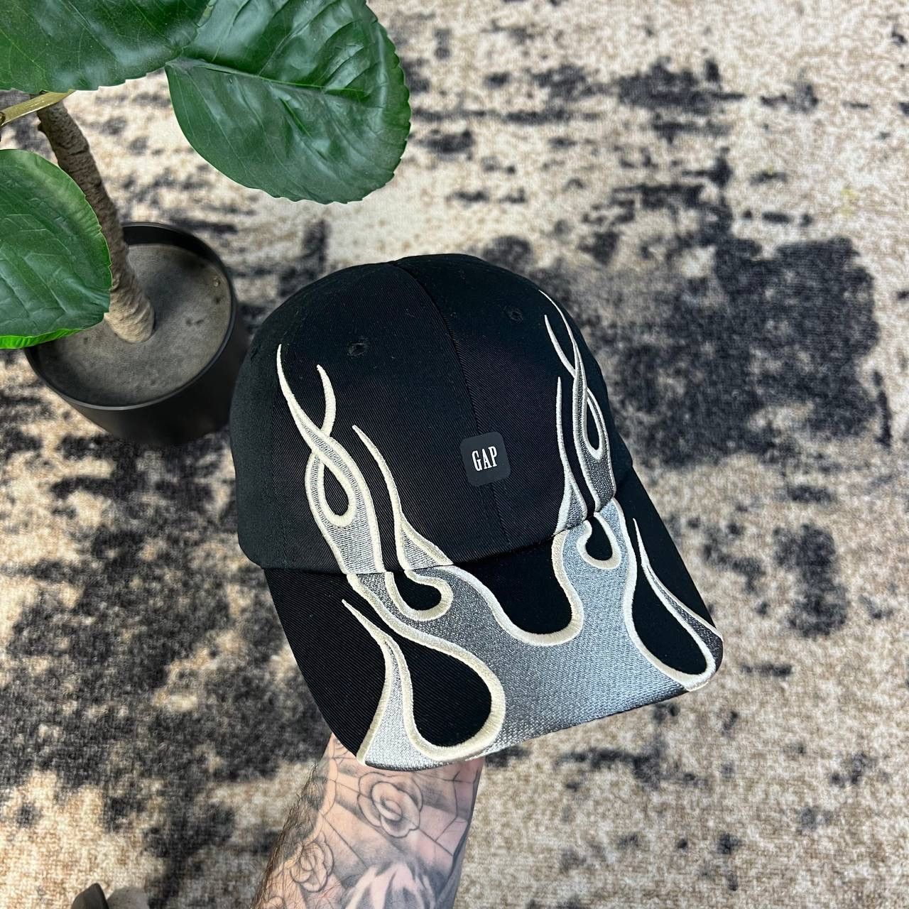 Gap Flame Cap Yzy Gap Cotton Cap Hat Size ONE SIZE - 2 Thumbnail