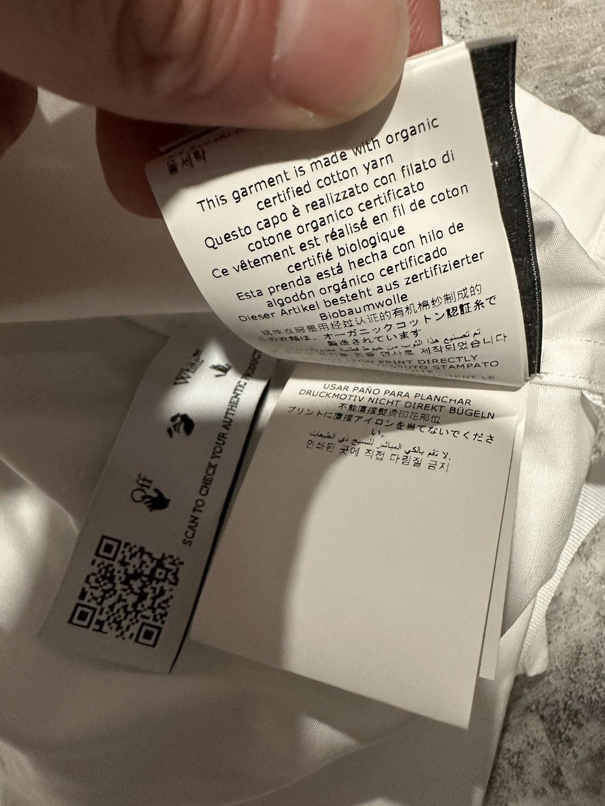 Off-White OFF-WHITE DIAGONAL POCKET VACATION SHIRT Size US M / EU 48-50 / 2 - 6 Thumbnail
