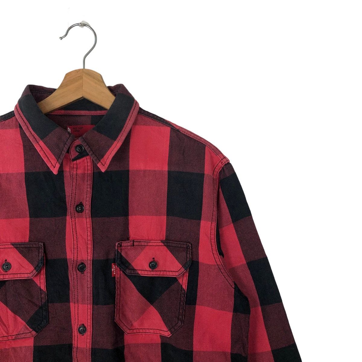 Levi's VINTAGE LEVI’S FLANNEL JACKET TARTAN DESIGN Size US L / EU 52-54 / 3 - 5 Thumbnail