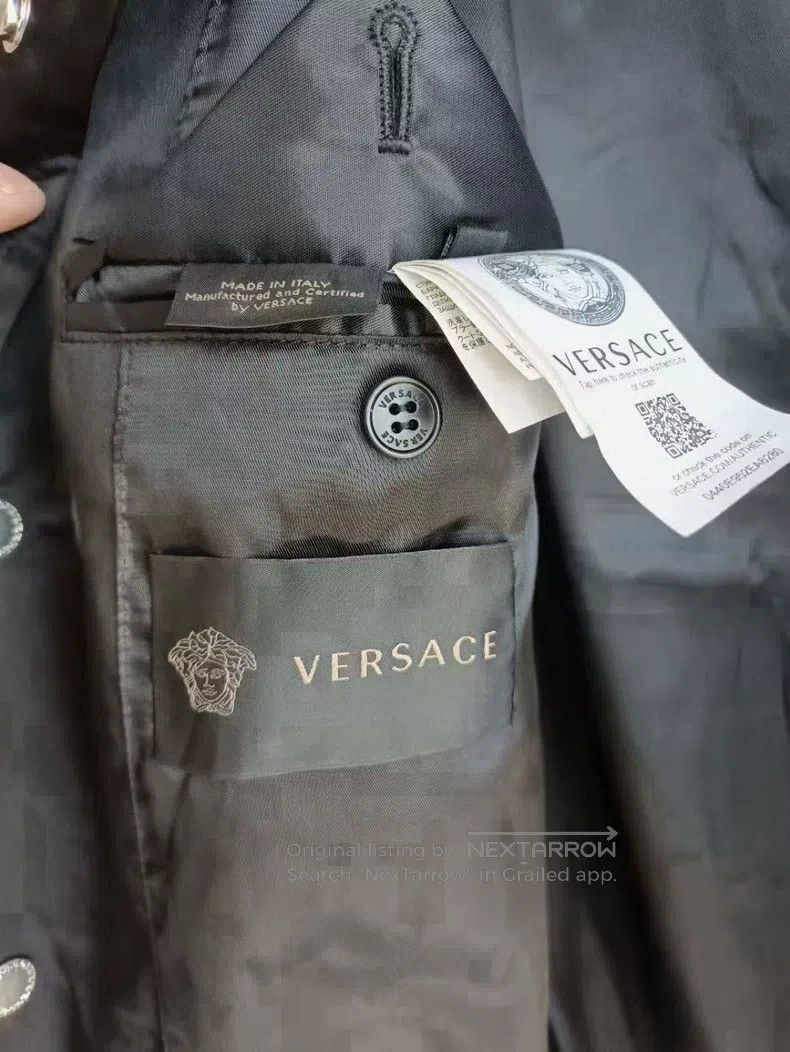 Versace Versace Embroidered jacket Size US XL / EU 56 / 4 - 6 Thumbnail