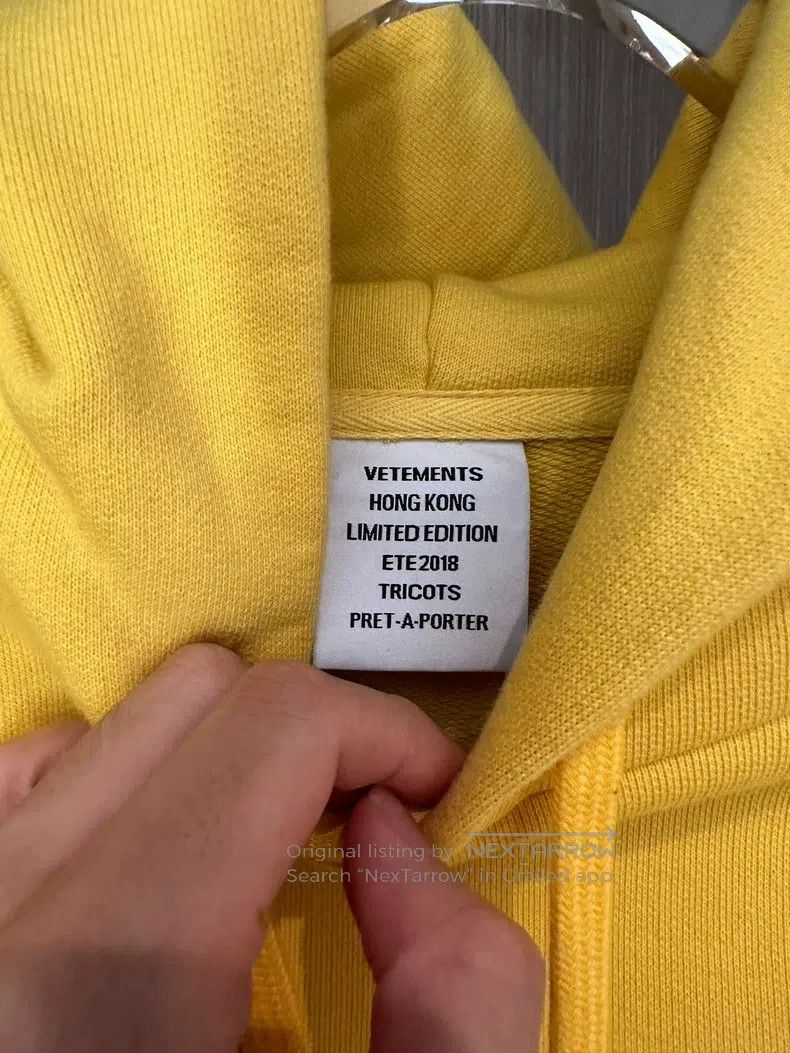 Vetements Vetements Hoodie Size US S / EU 44-46 / 1 - 3 Thumbnail