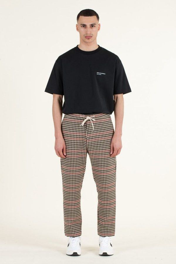 Drole De Monsieur Tapered Pants Houndstooth Size US 32 / EU 48 - 4 Thumbnail