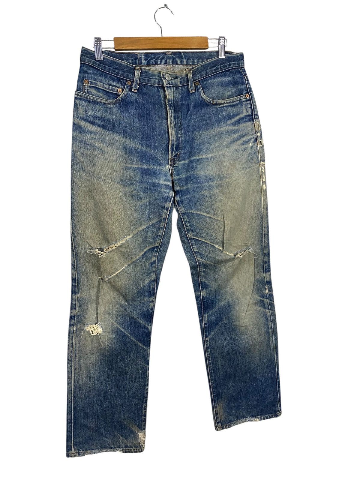 HOLLYWOOD RANCH MARKET Vintage HR market denim distressed Size US 32 / EU 48 - 2 Thumbnail