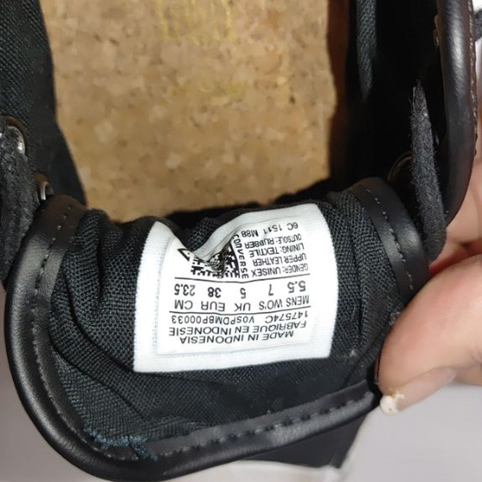 Converse Converse Jack Purcell Leather Converse Size 7 (W) or 5.5 (M) Size US 7 / IT 37 - 10 Thumbnail