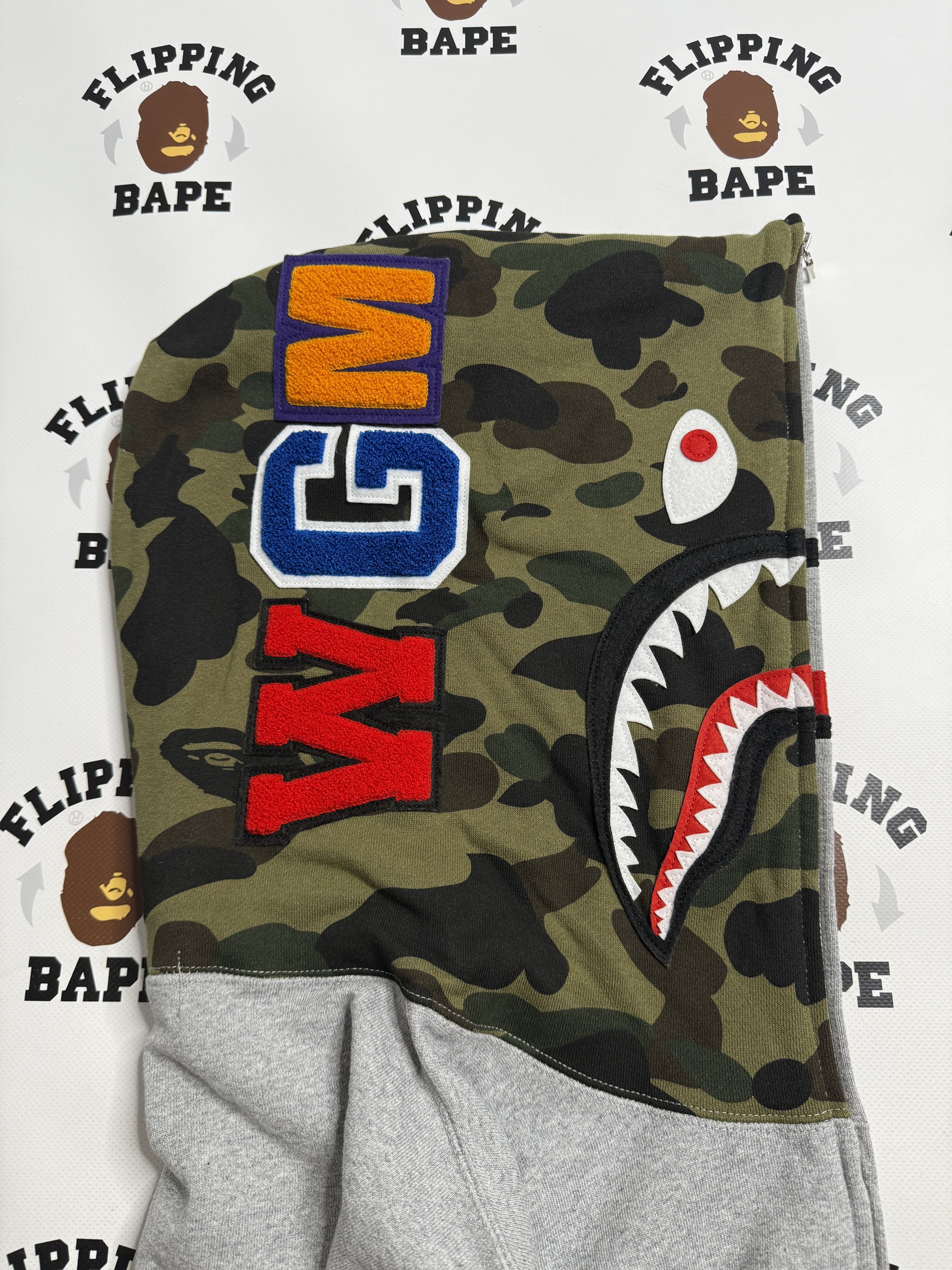 Bape BAPE SHARK FULL ZIP HOODIE SS23 Size US XXL / EU 58 / 5 - 4 Thumbnail