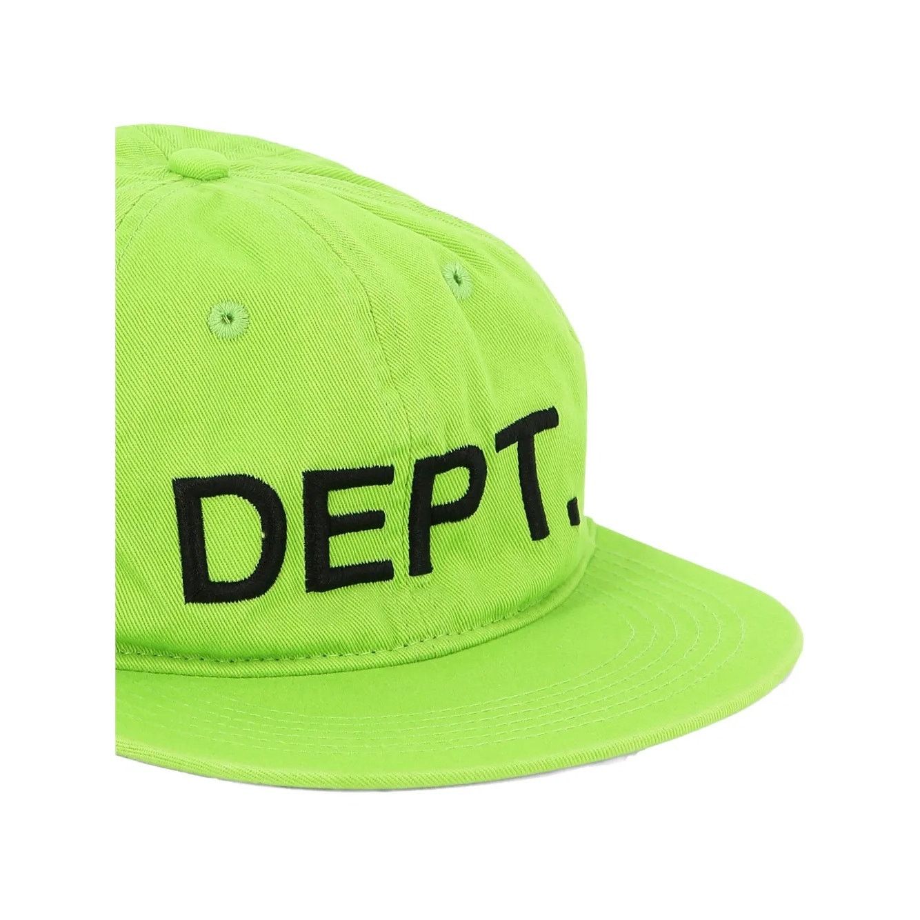 Gallery Dept. Gallery Dept. Lime Green DEPT Logo Embroidered Snapback Hat Size ONE SIZE - 2 Thumbnail