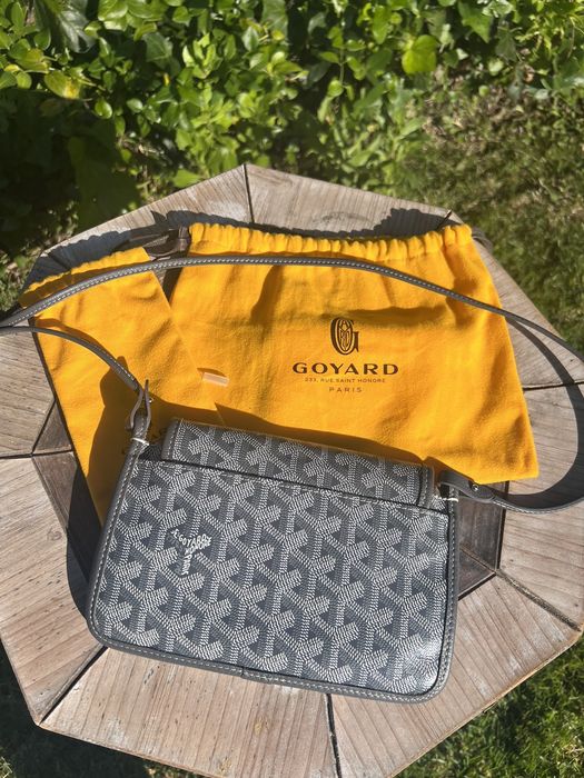 Goyard Grey Goyard Plumet Crossbody Pouch Grailed