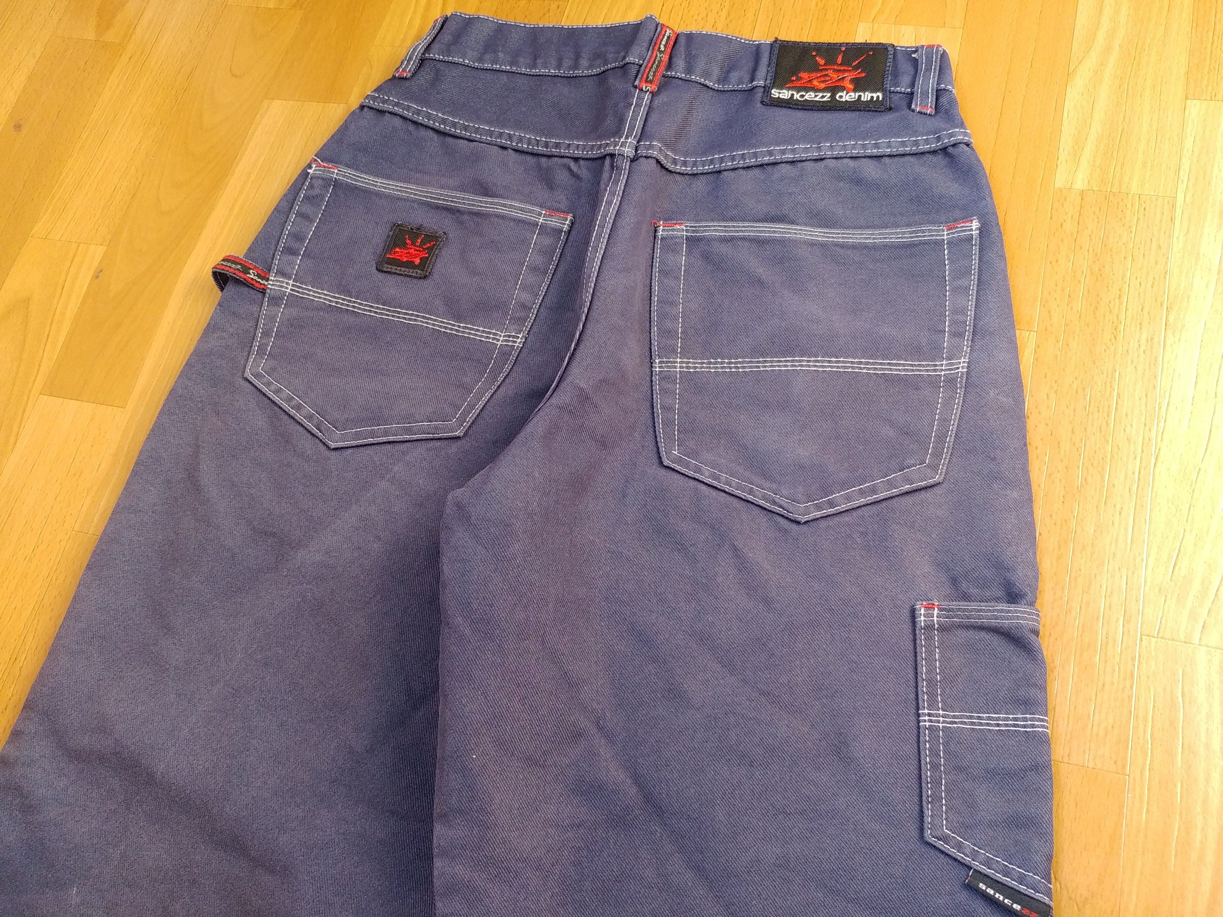 Other Sancezz jeans, vintage hip hop pants, 90s hip-hop size 28 Size US 28 / EU 44 - 6 Thumbnail