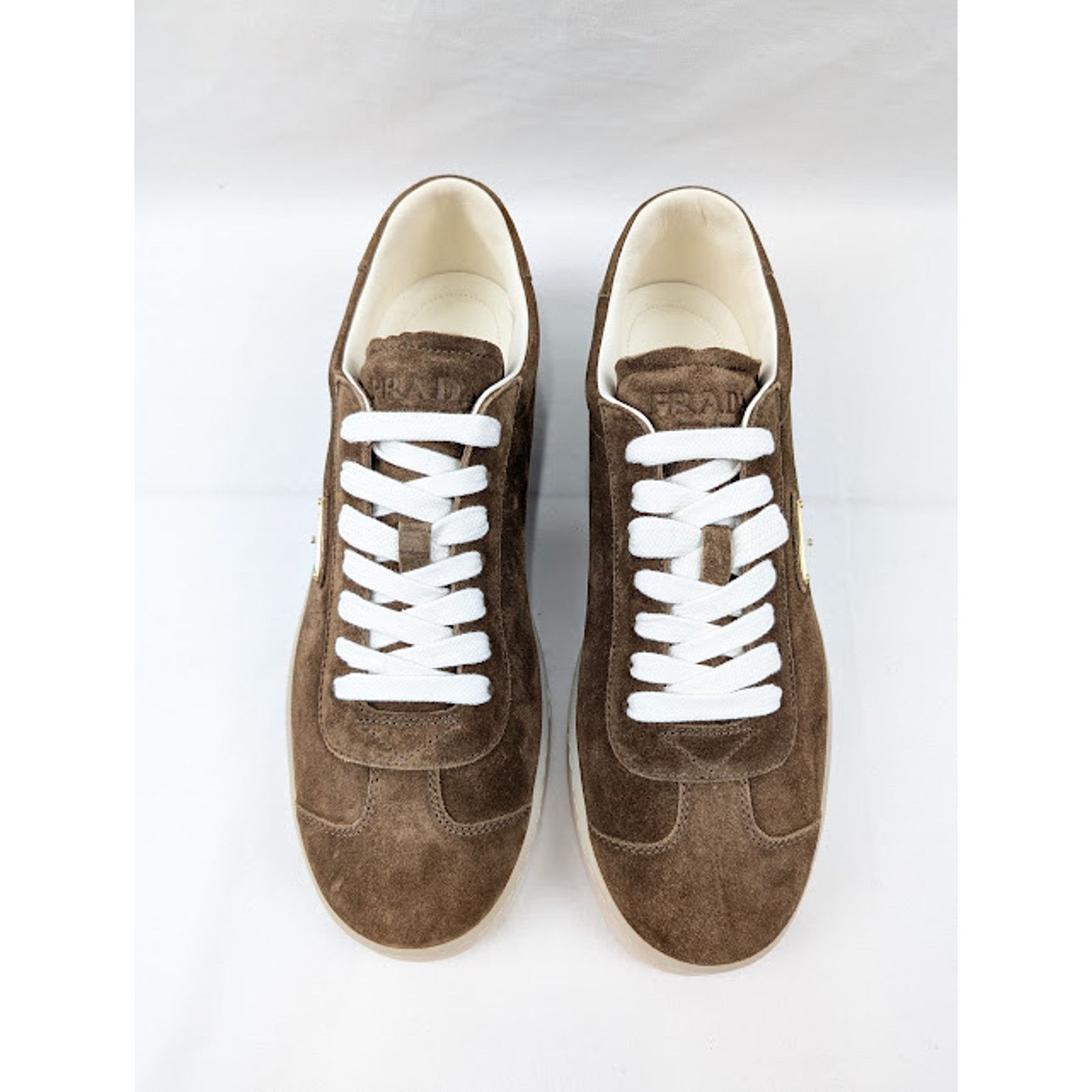 Prada o1rshd1 Low-Top Sneakers in Sigaro Size US 10 / EU 43 - 15 Thumbnail