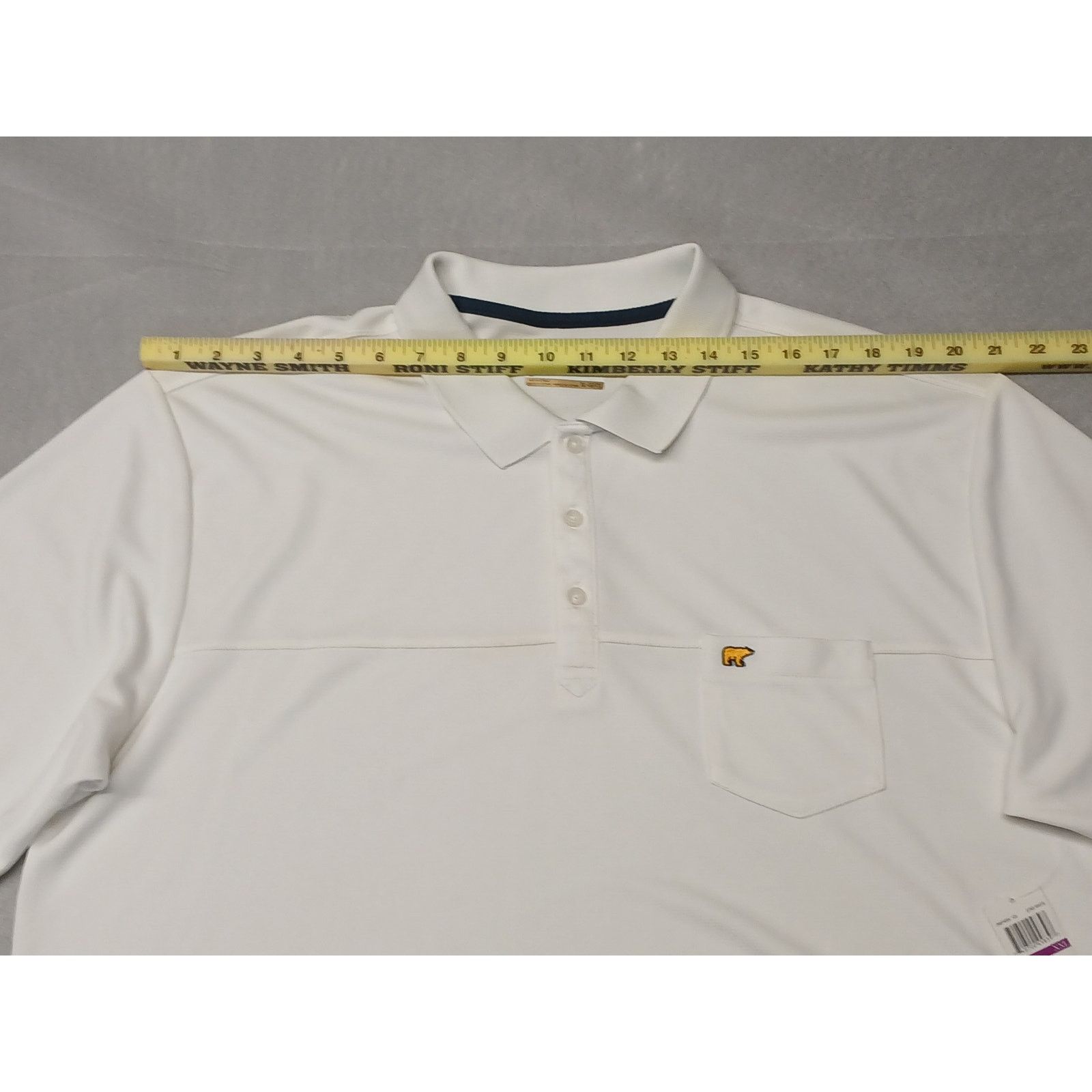 Other Jack Nicklaus (XXL) White Stay Dry Fit Button Collar Shirt Size US XXL / EU 58 / 5 - 4 Thumbnail
