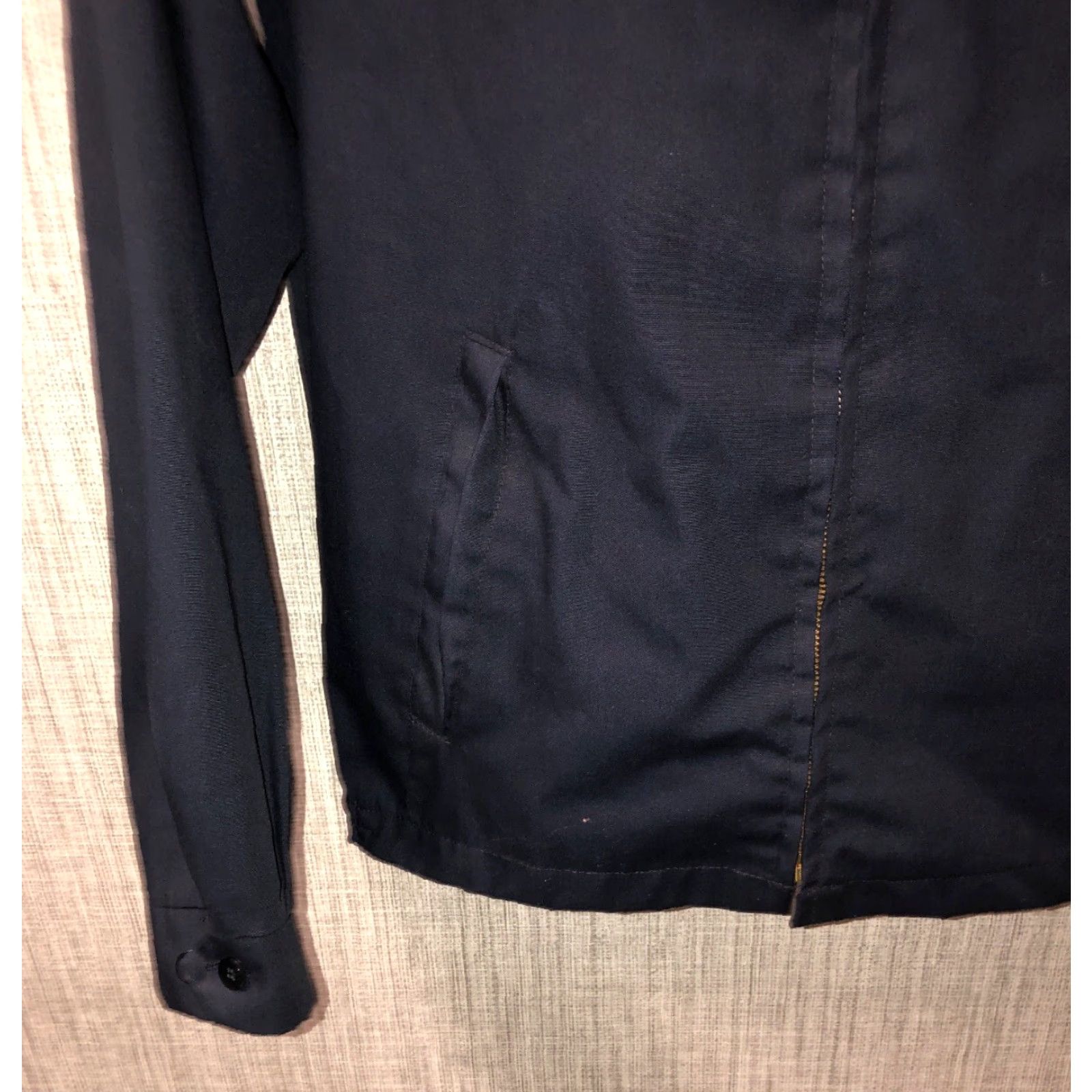 Vintage Campus All Weather Jacket Mens Navy Blue Full Zip Size S Size US S / EU 44-46 / 1 - 4 Thumbnail