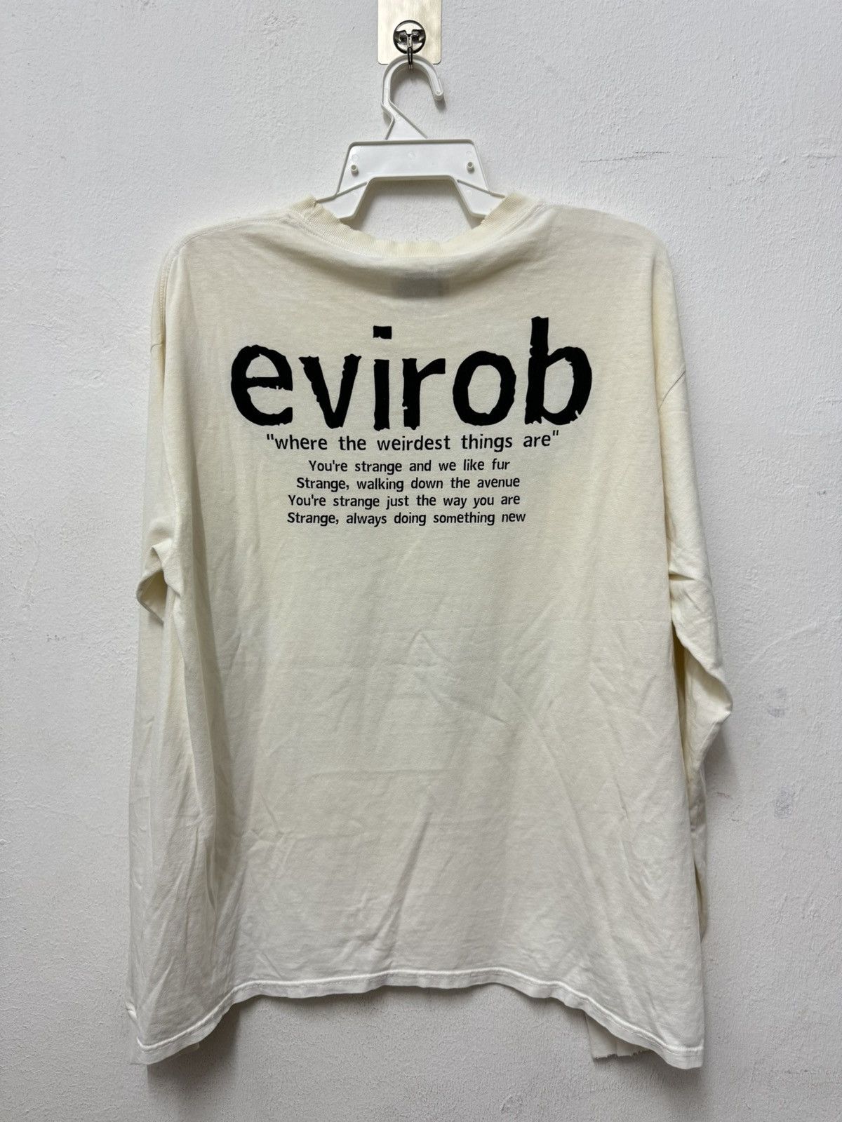 Japanese Brand × Vintage Vintage Evirob Robot Japanase Sweet Sarcasm Tee long Sleeve Size US L / EU 52-54 / 3 - 7 Thumbnail
