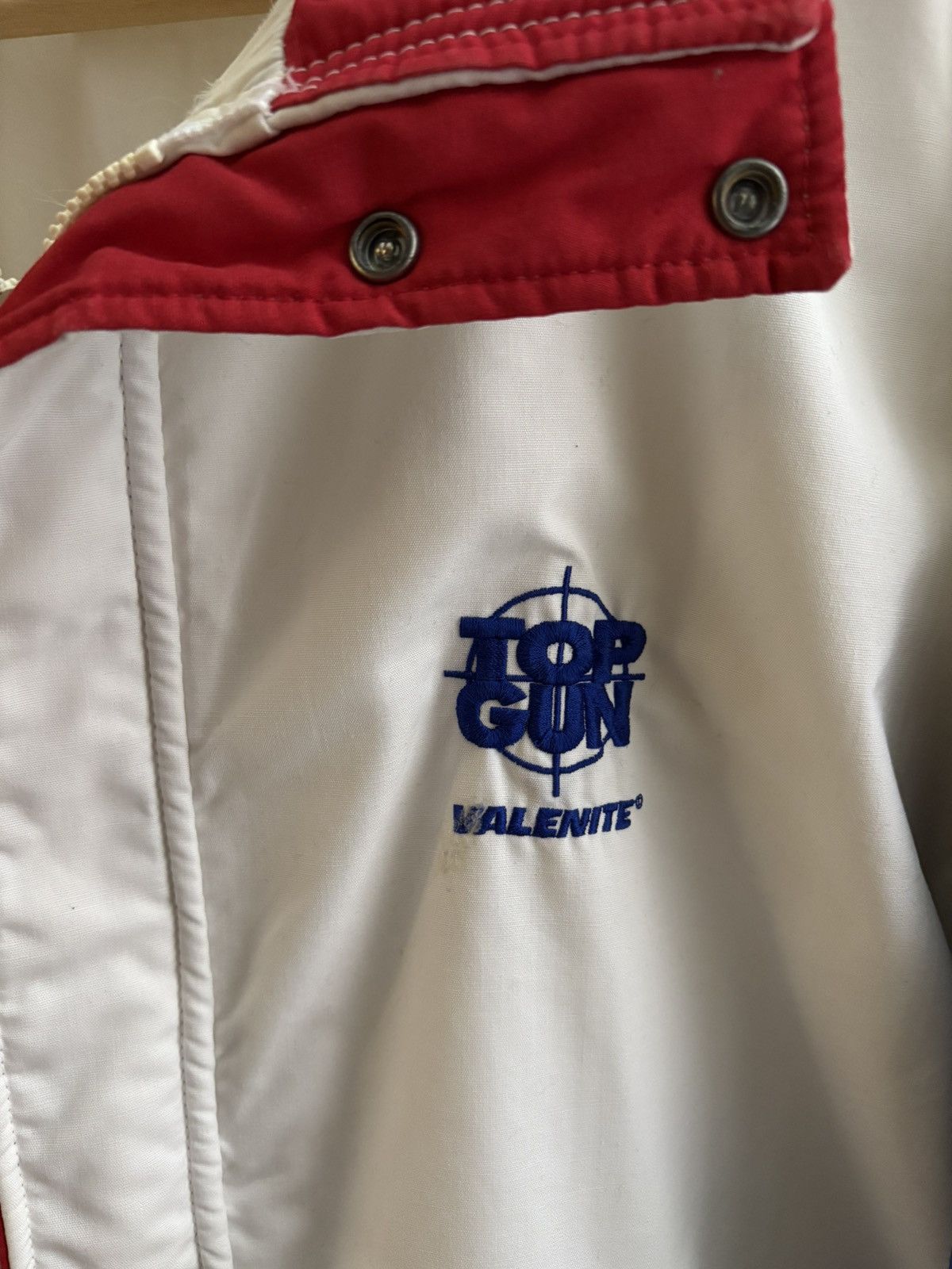 Dunbrooke Top Gun Valenite VTG late 80s Dunbrooke windbreaker jacket Size US XL / EU 56 / 4 - 3 Thumbnail