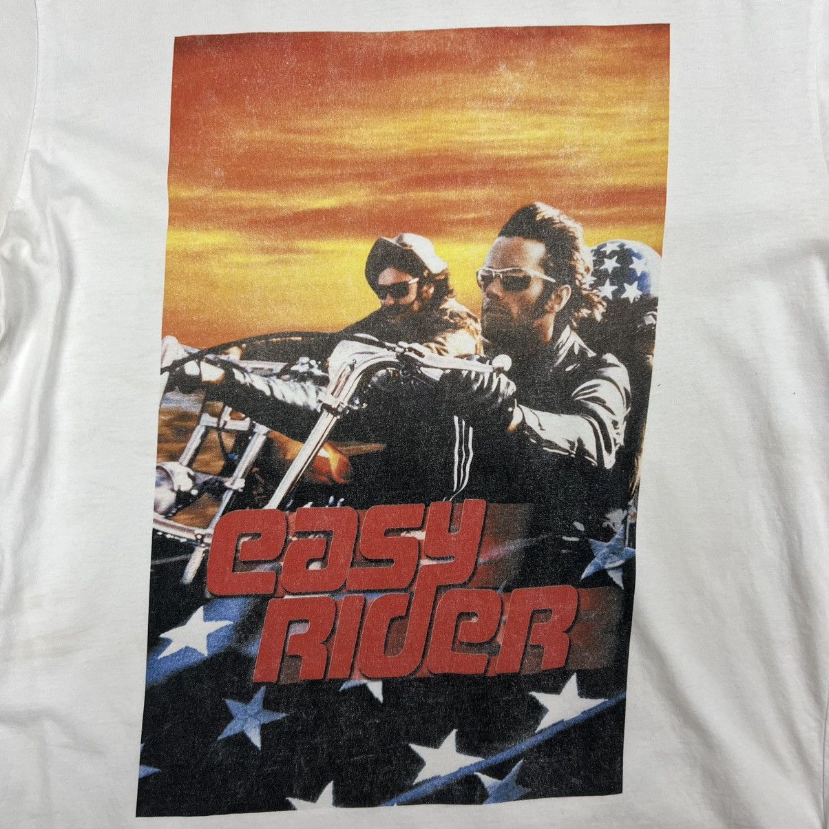 Marcelo Burlon Rare! Marcelo Burlon x Easy Rider Big Logo Tee Luxury Size US L / EU 52-54 / 3 - 13 Thumbnail