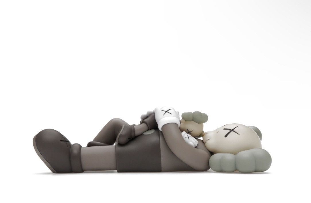 image of Kaws Holiday Singapore Brown Figure, Men's